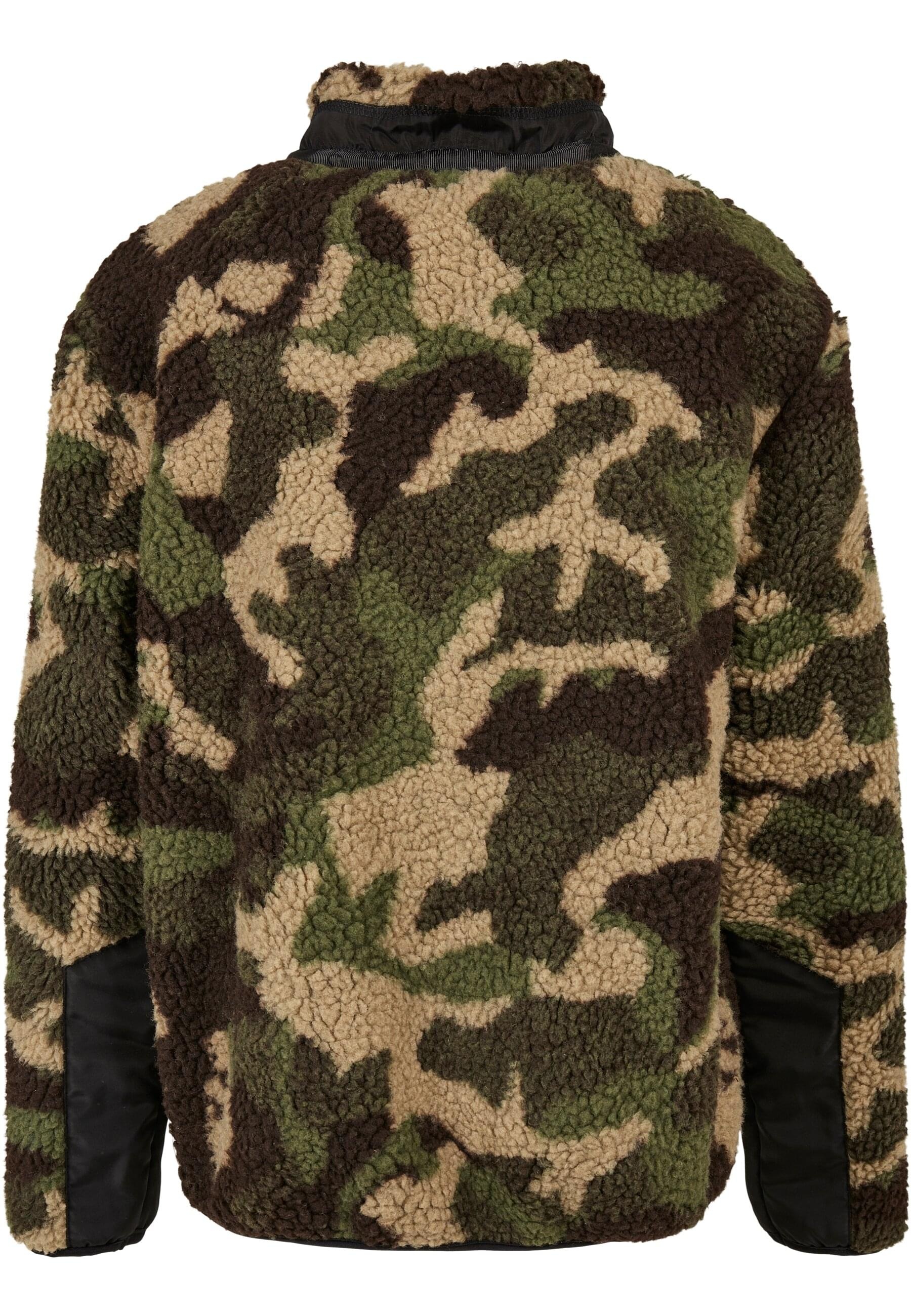 URBAN CLASSICS Winterjacke »Urban Classics Herren Boys Sherpa Jacket«, (1 St.), ohne Kapuze
