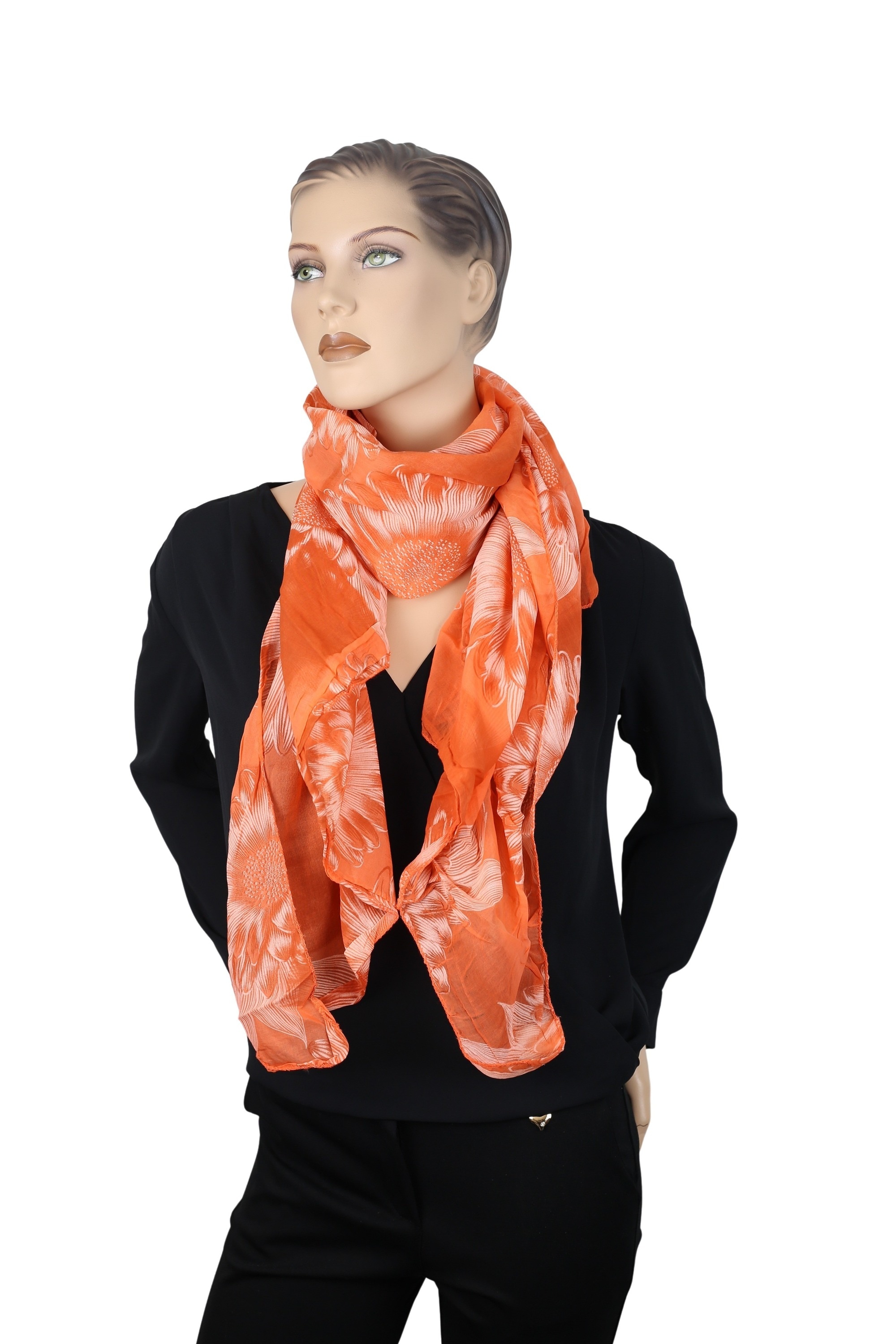 COLLEZIONE ALESSANDRO Modeschal »Fiori Roma«, aus leichtem Stoff mit floralem Muster