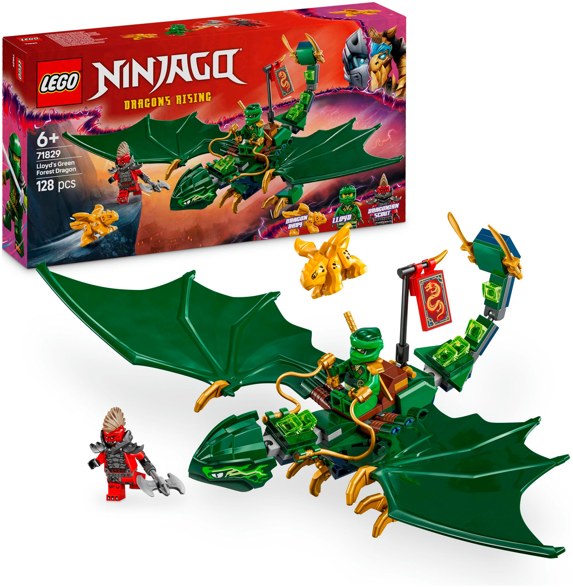 LEGO ® Konstruktionsspielsteine »Lloyds grü...