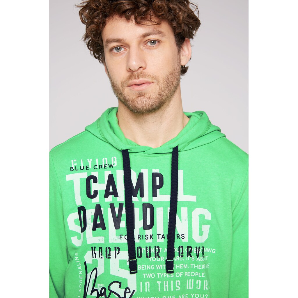 CAMP DAVID Kapuzensweatshirt