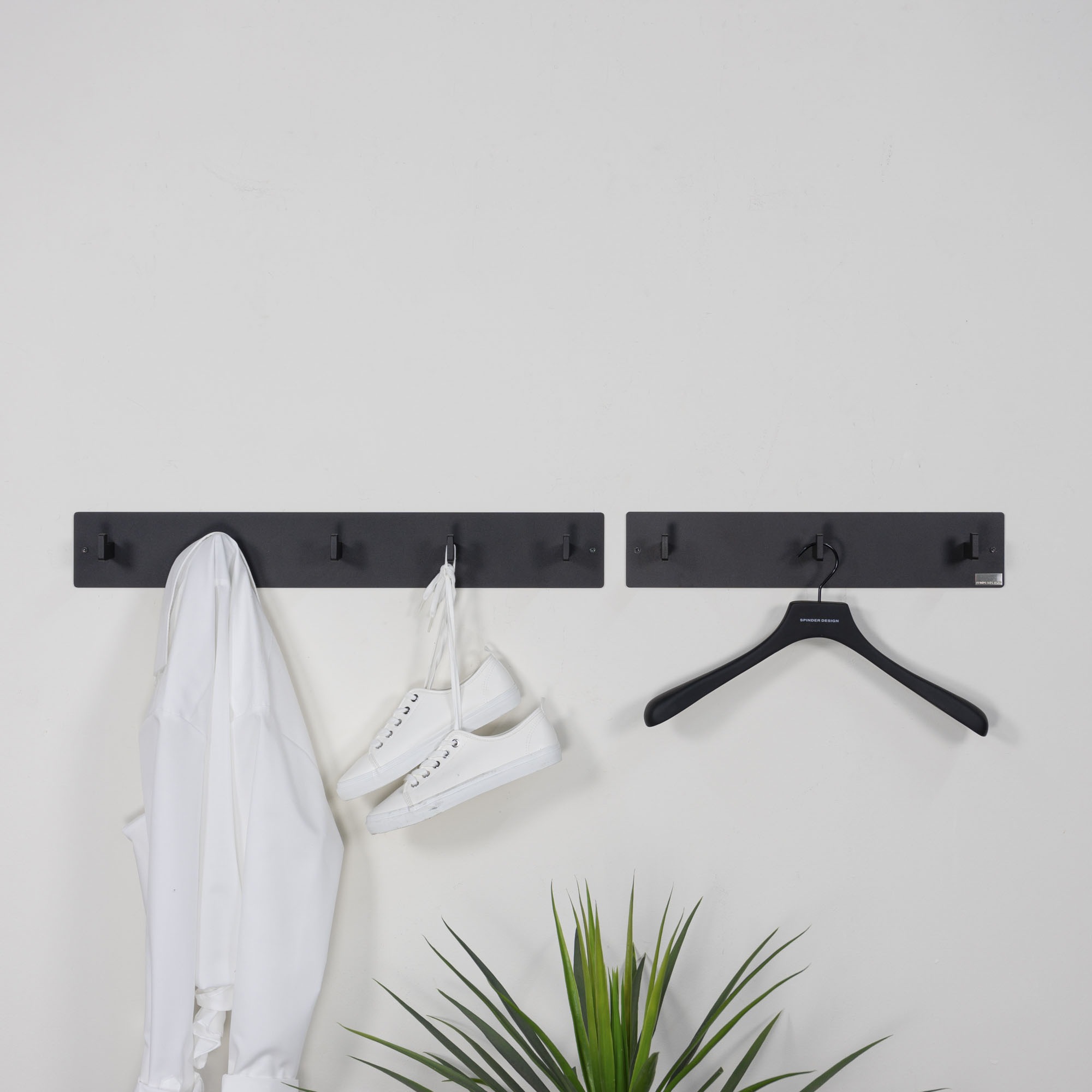 Spinder Design Garderobenhaken »LEATHERMAN 5« Kompakter Garderobenständer aus Stahl mit 5 Haken