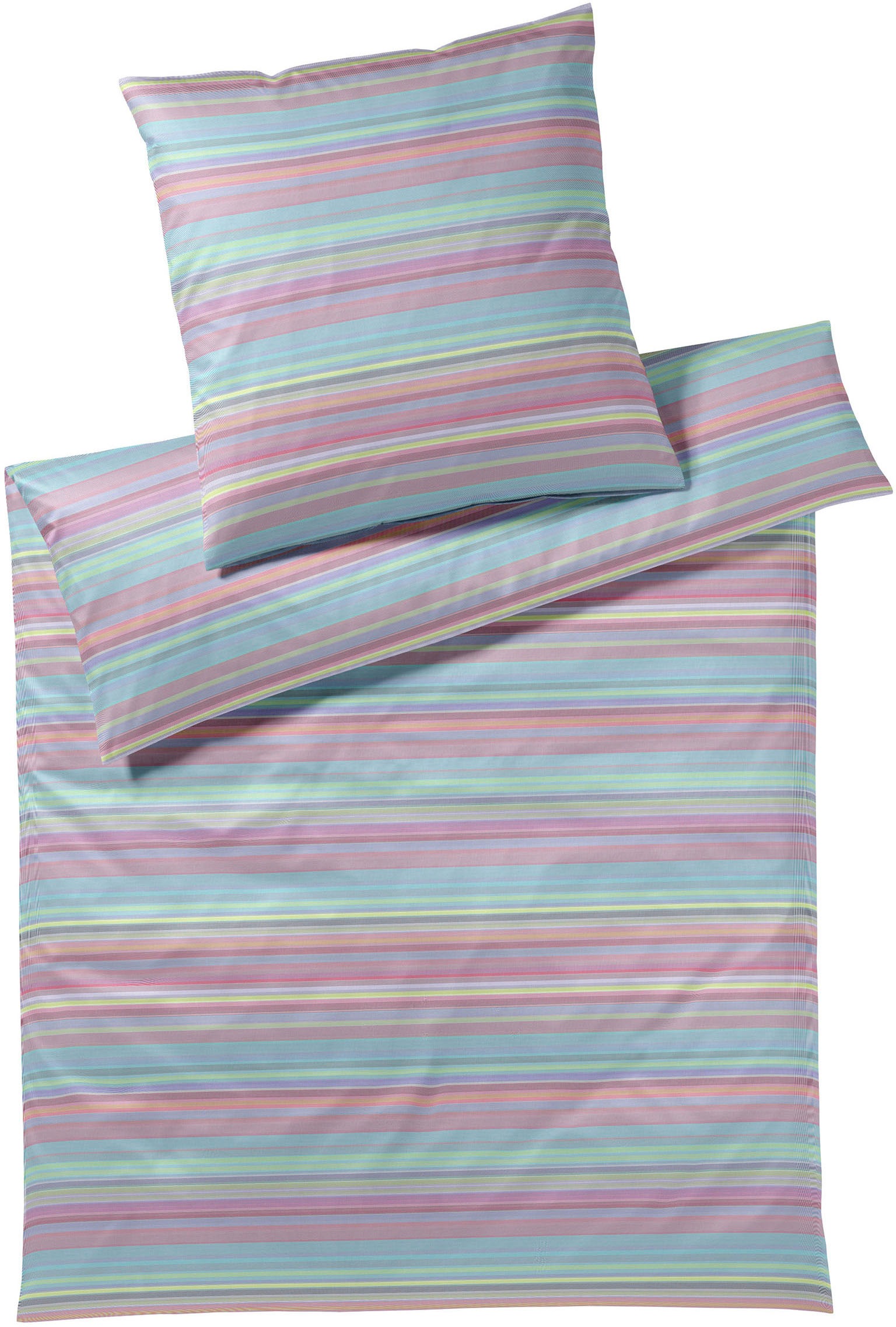 Elegante Bettwäsche "Facet" 2 Stk. tlg. angenehmes Hautgefühl günstig online kaufen