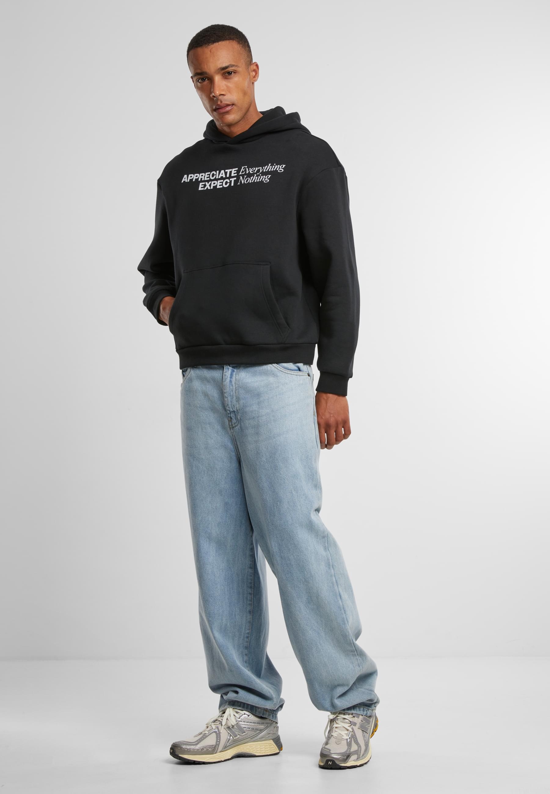 Upscale by Mister Tee Kapuzensweatshirt »Upscale by Mister Tee Appreciate & Respect Fluffy Hoody«, (1 tlg.)