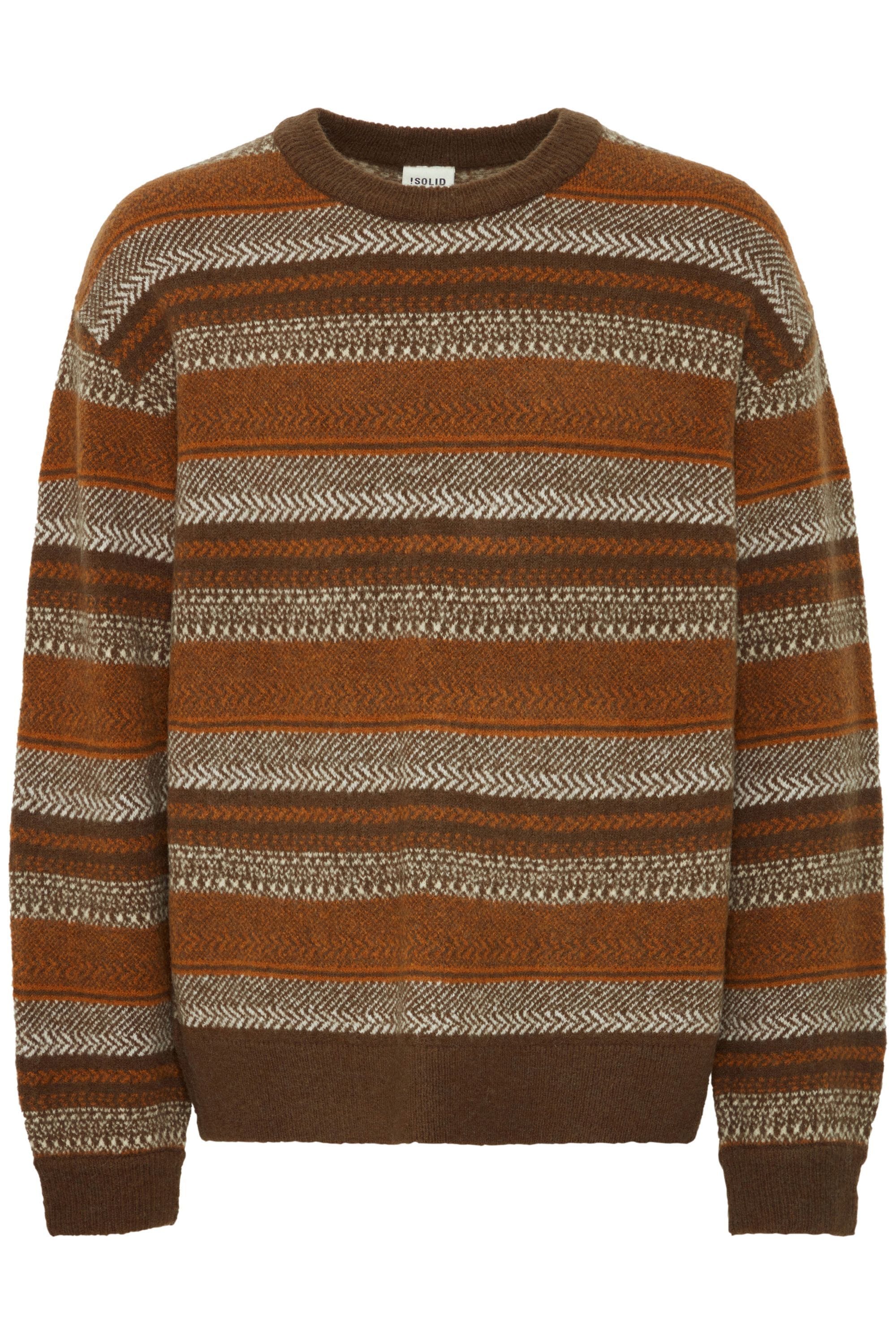 Solid Strickfleece-Pullover "Strickpullover SDMAXWELL" günstig online kaufen