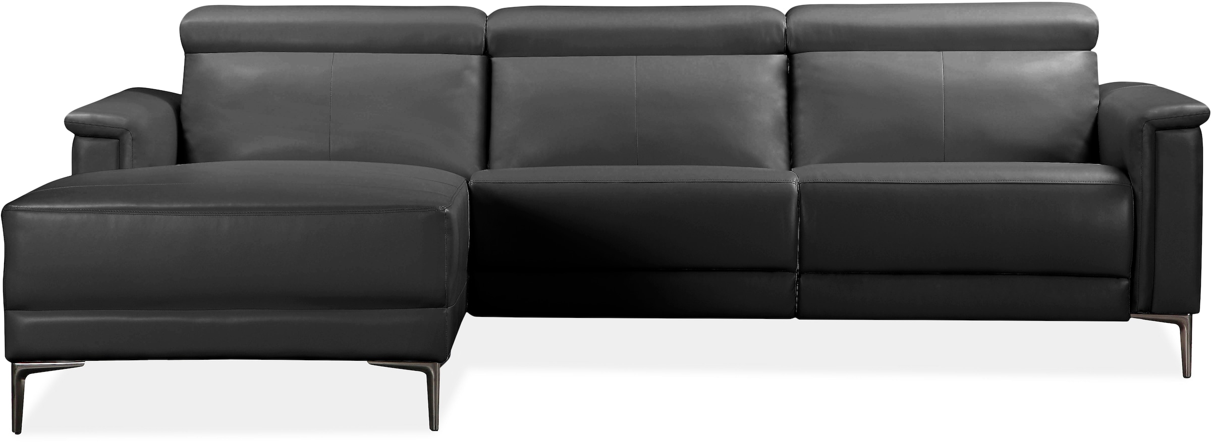 OTTO home Ecksofa "LUND, L-Form, 261cm, man. o. elektr. Relaxfunktion (mit günstig online kaufen