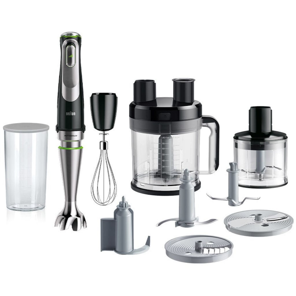 Braun Stabmixer »MQ 9195XLI MultiQuick 9«, 1200 W