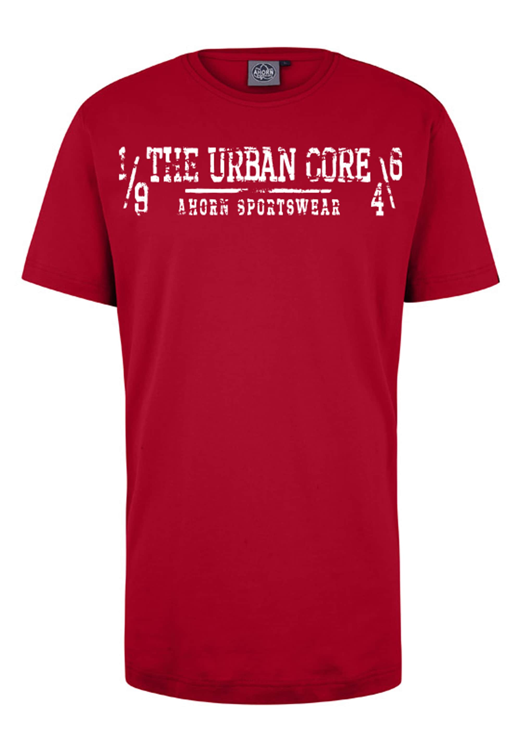 AHORN SPORTSWEAR T-Shirt "URBAN CORE WHITE", Mit lässigem Print günstig online kaufen