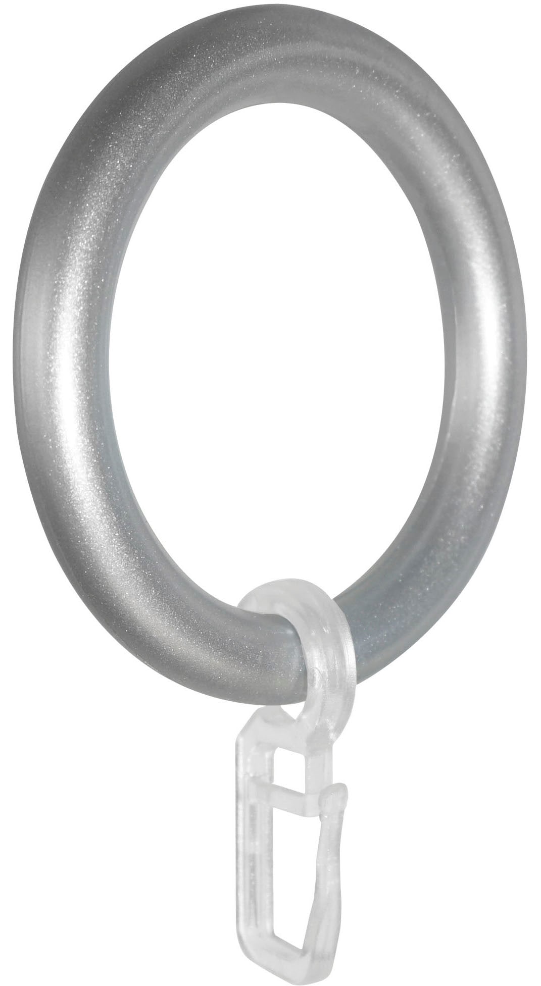 GARESA Gardinenring "Kunststoffring mit Haken" für Durchmesser bis 28mm, ei günstig online kaufen