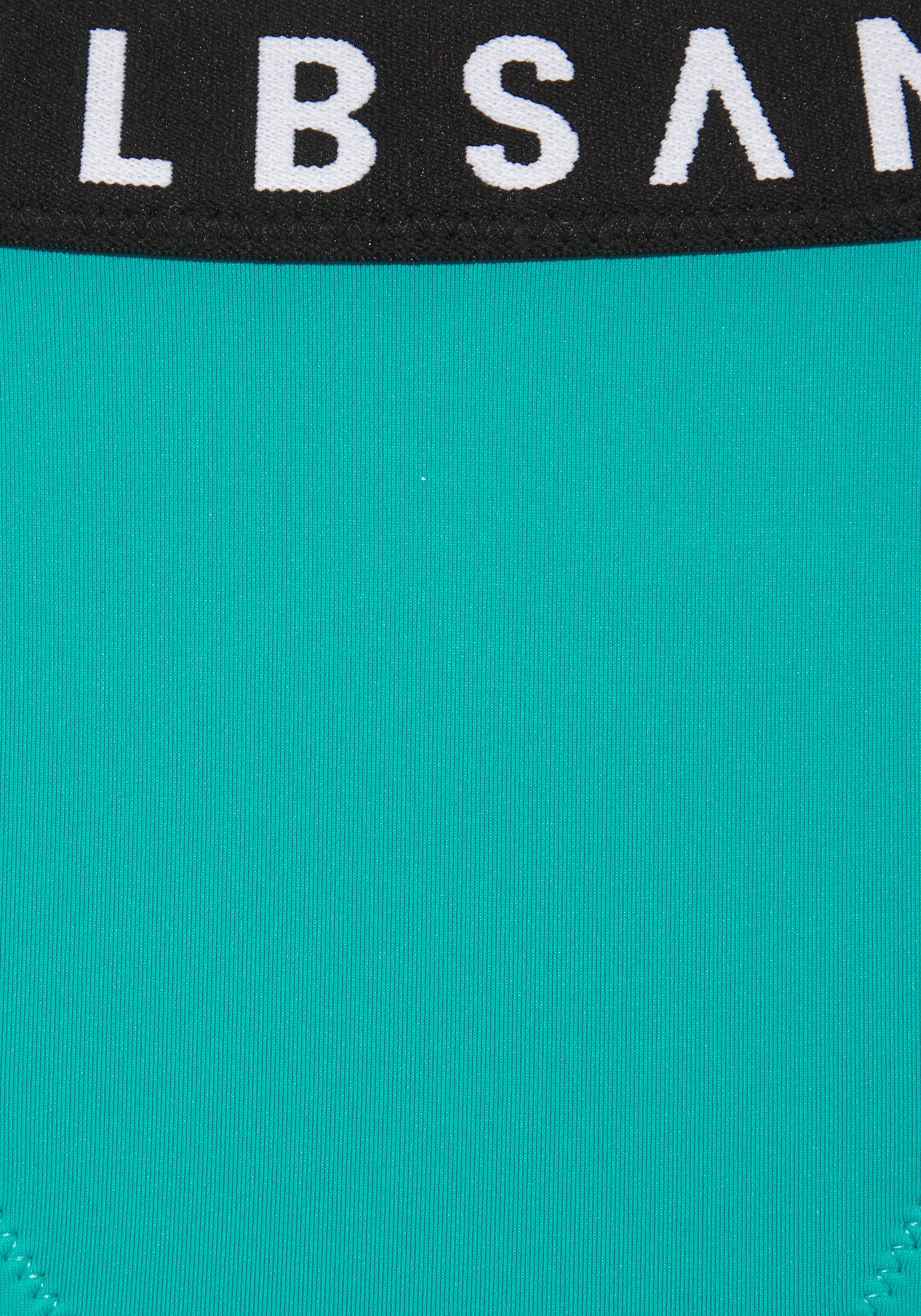 Elbsand Bustier-Bikini, mit Markenschriftzügen in Kontrastfarbe