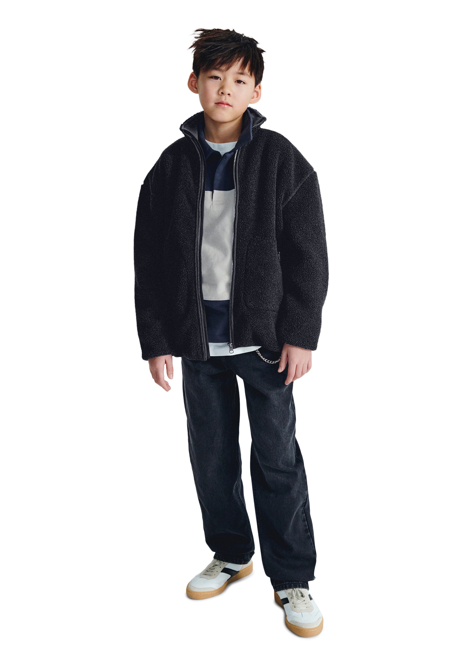 Marc O'Polo Outdoorjacke »mit Fleece-Innenseite« mit Kapuze
