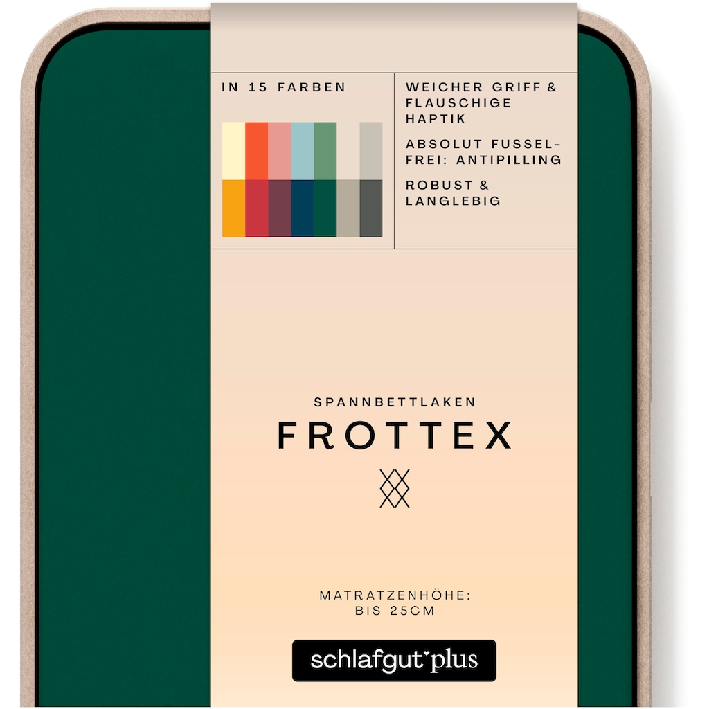 Schlafgut Spannbettlaken »Frottex«