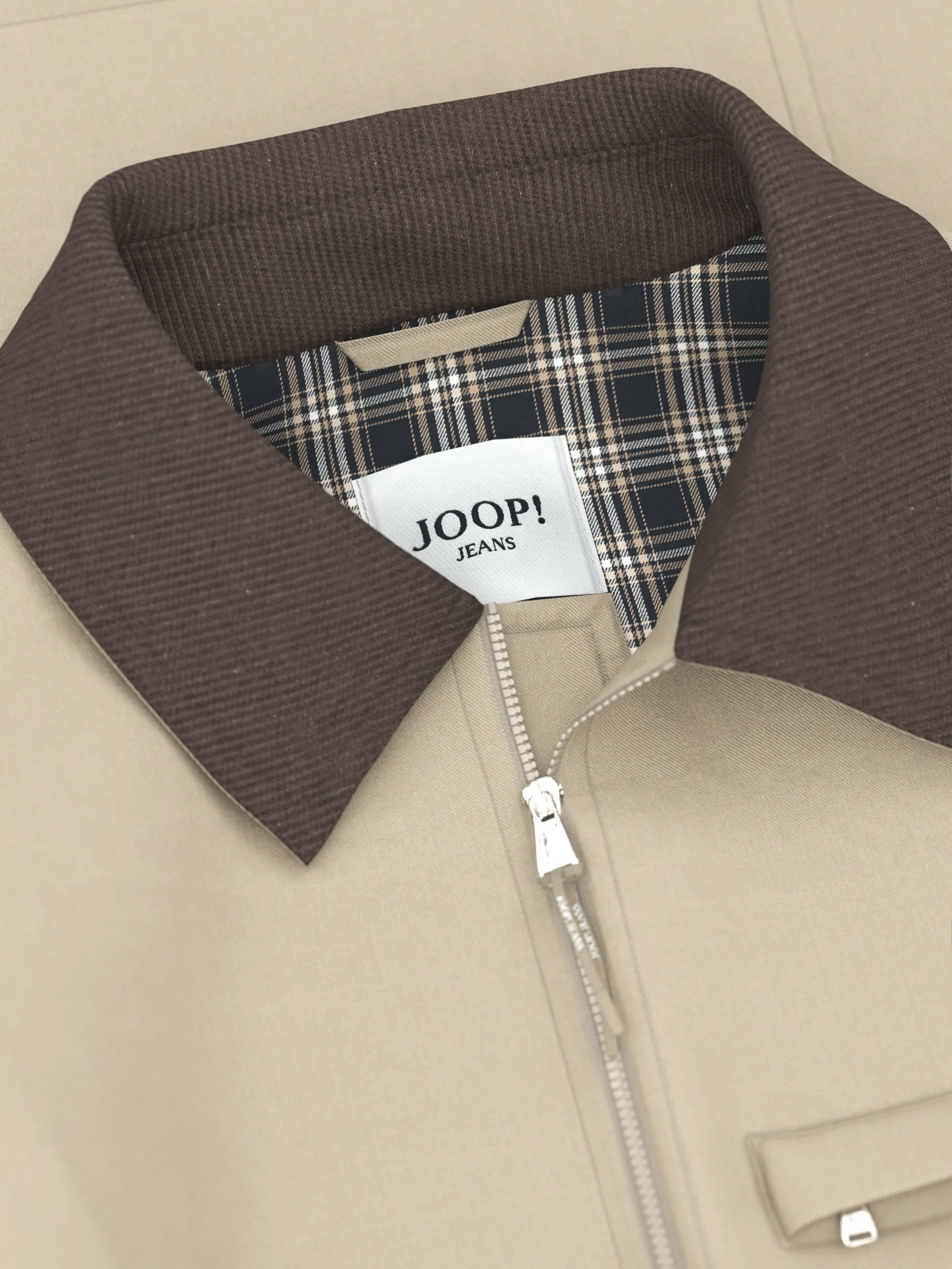 Joop Jeans Sommerjacke »Matok« ohne Kapuze Regular fit mit Umlegekragen