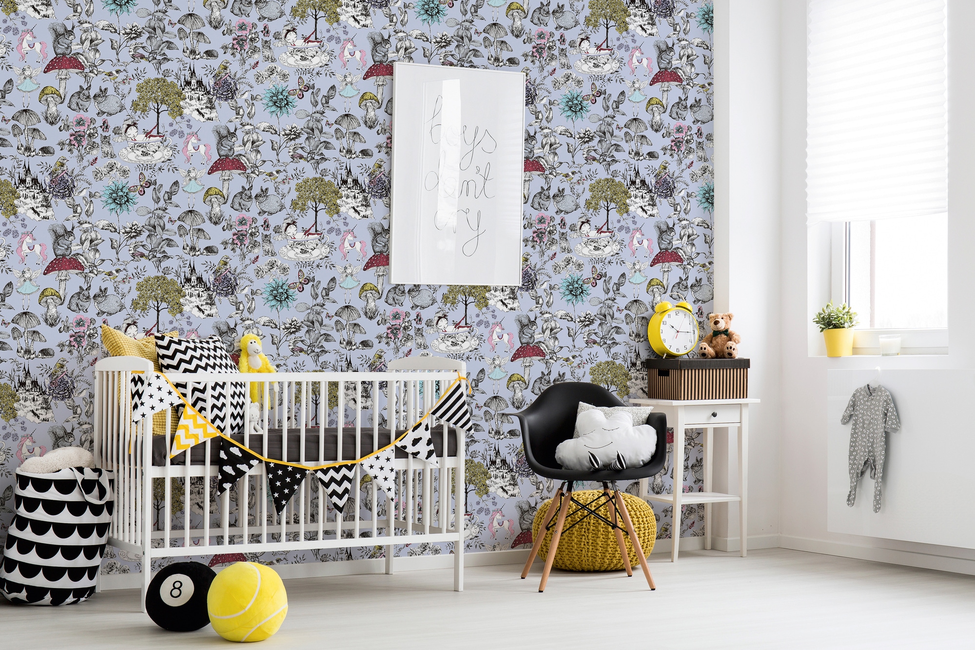 A.S. Création Vliestapete »Little Love« Motiv | abstrakt | naturalistisch glatt Kindertapete Tapete Blumen Tapeten Kinderzimmer Schlafzimmer Design