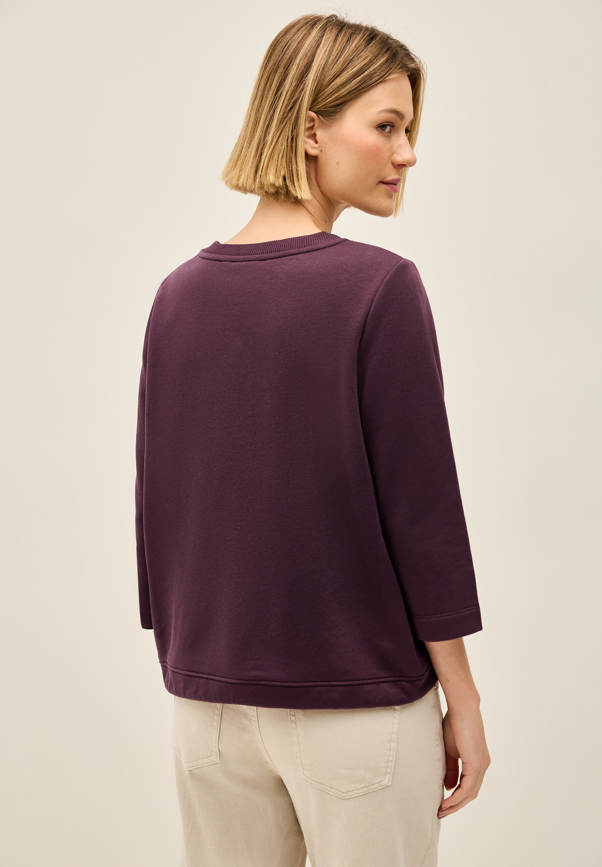 Cecil Sweatshirt, mit elastischem Saum mit Tunnelzug