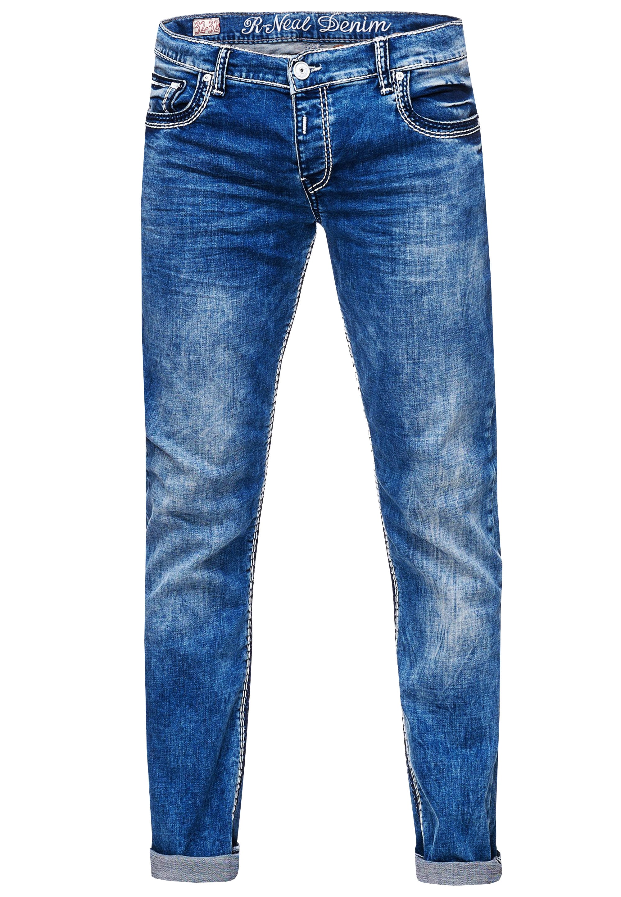 Rusty Neal Straight-Jeans »LEVIN 4«, im klassischen 5-Pocket-Stil