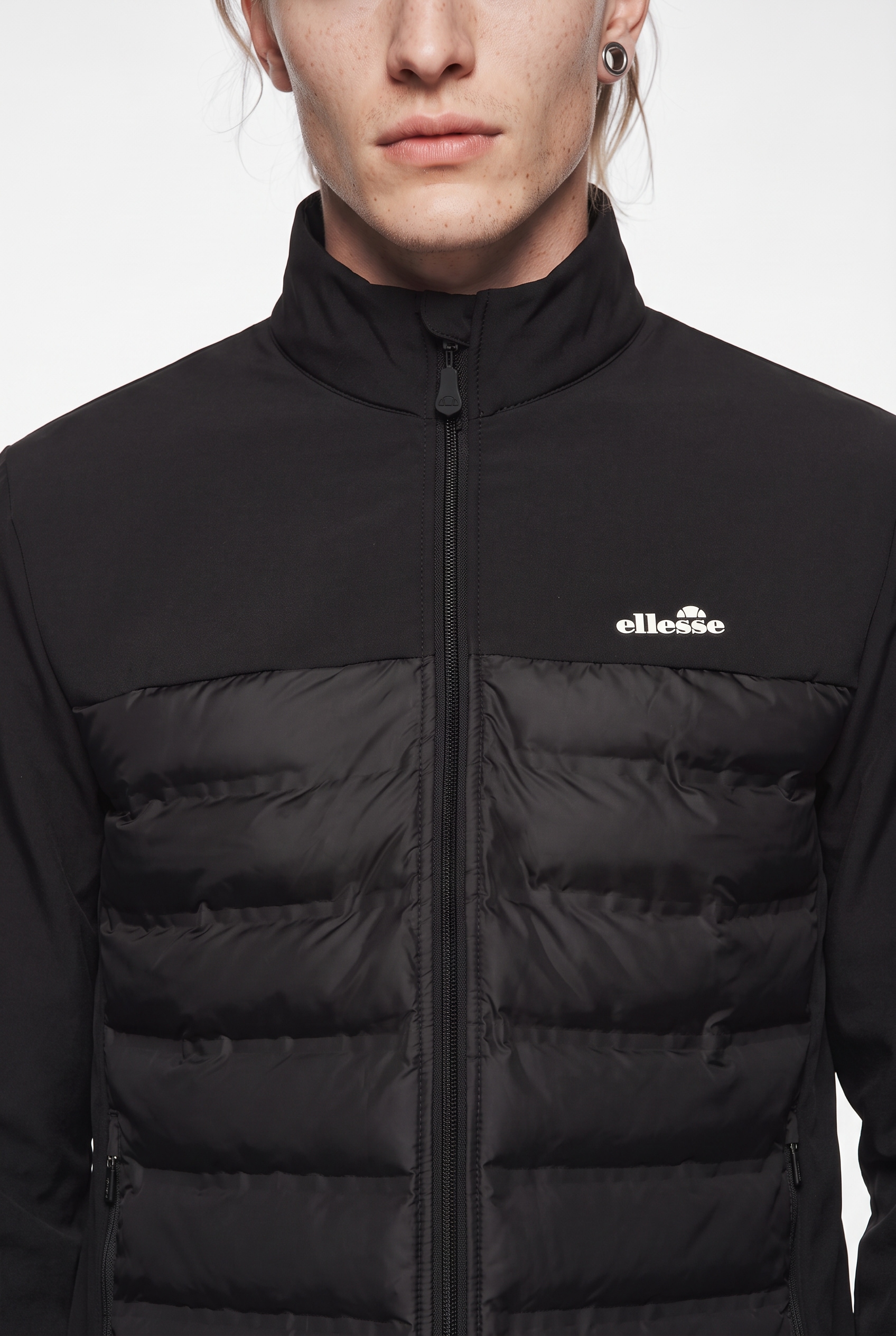 Ellesse Hybridjacke »SOLZAGO HYBRID JACKET« mit wasserabweisenden und windabweisenden Eigenschaften