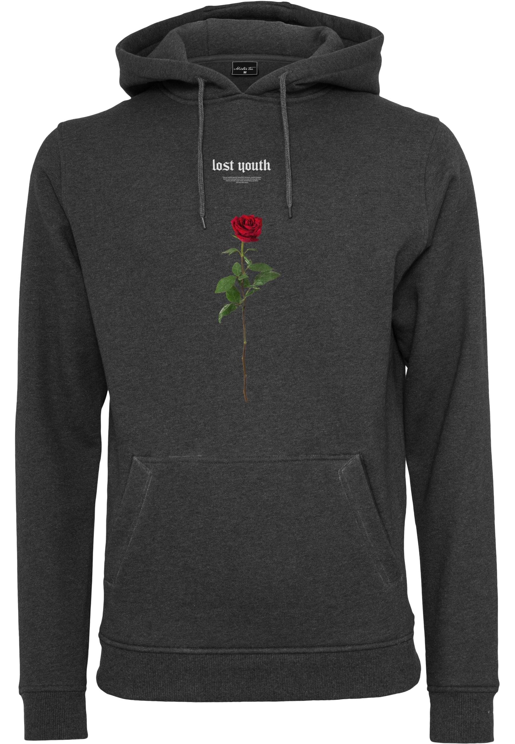 MisterTee Sweatshirt "MisterTee Herren Lost Youth Rose Hoody" 1 Stk. tlg. günstig online kaufen