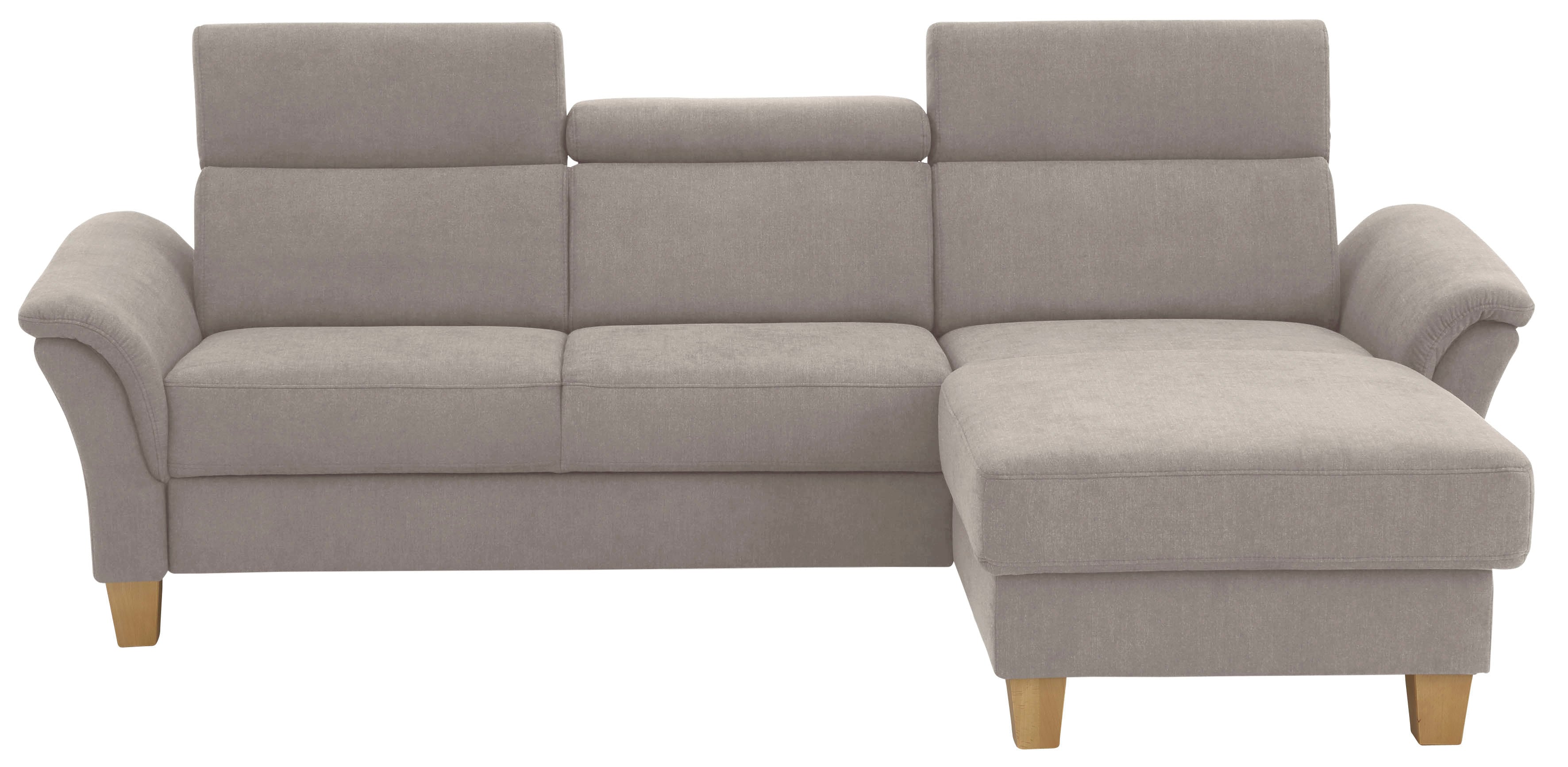 OTTO home Ecksofa "Conville L-Form" Federkern, wahlweise mit Schlaffunktion und Bettkasten bzw. Stauraum