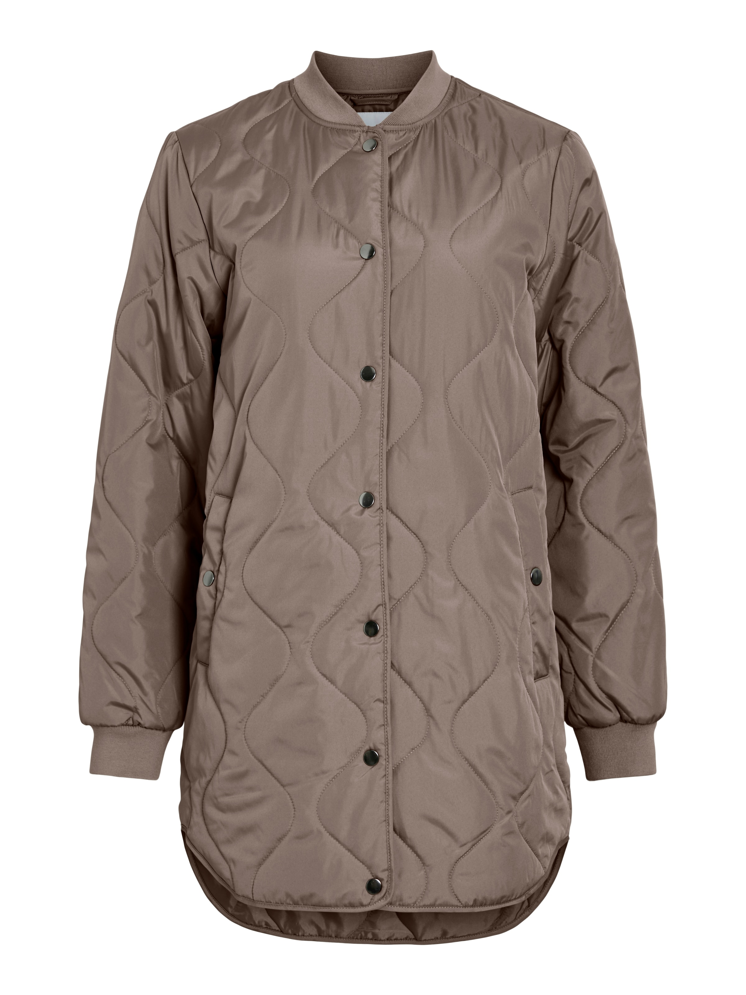 Vila Steppmantel »VITATE L/S QUILT JACKET - NOOS« Kunstfaser