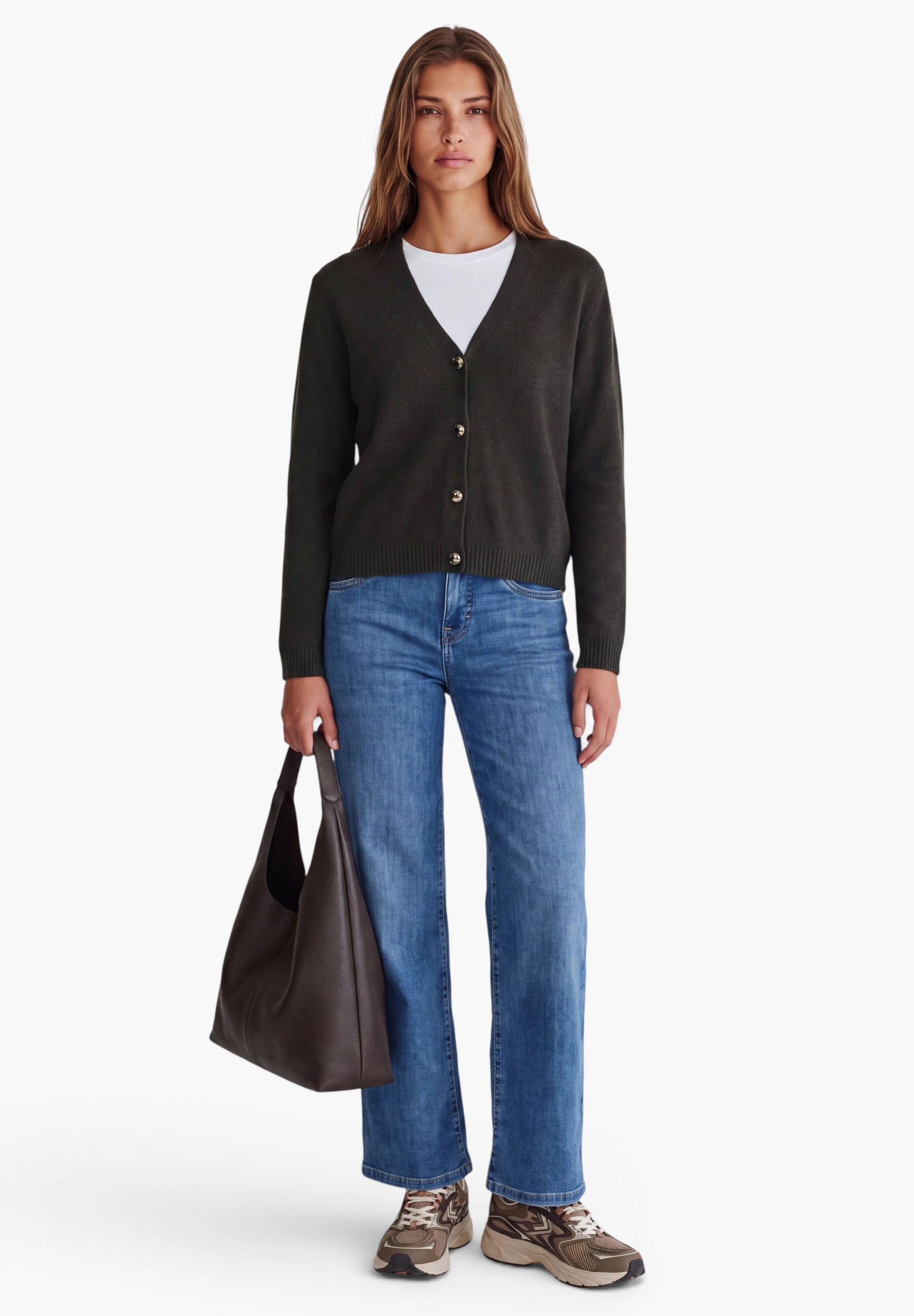 STREET ONE STUDIO Cardigan mit V-Ausschnitt