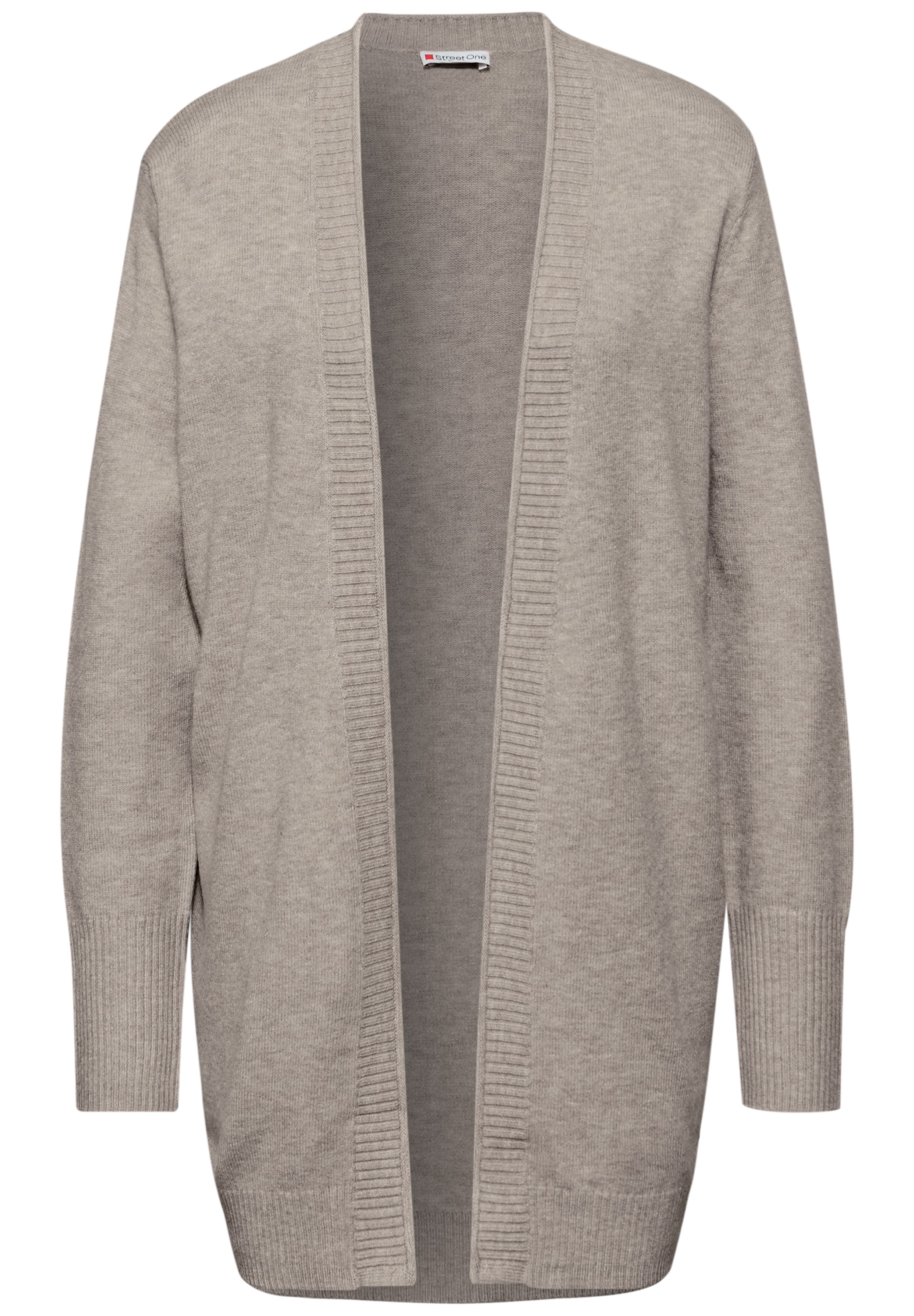 STREET ONE Strickjacke in Unifarbe