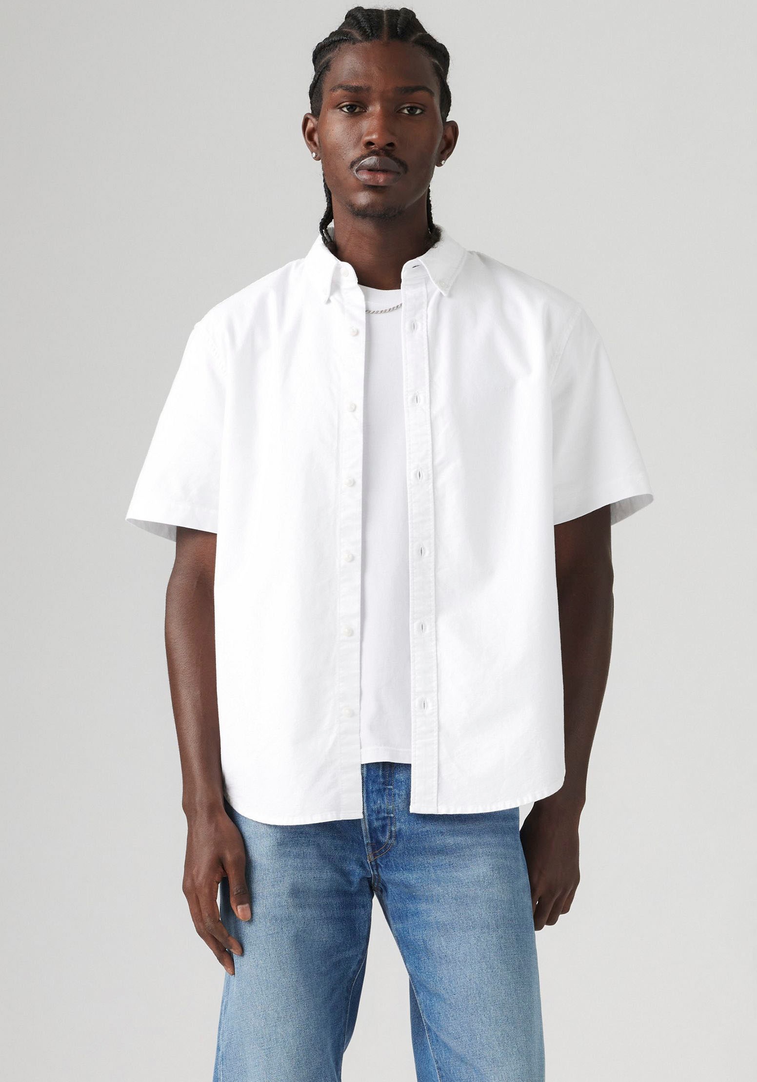 Levis Kurzarmhemd "SS AUTHENTIC BUTTON DOWN", mit kleiner Logostickerei auf günstig online kaufen