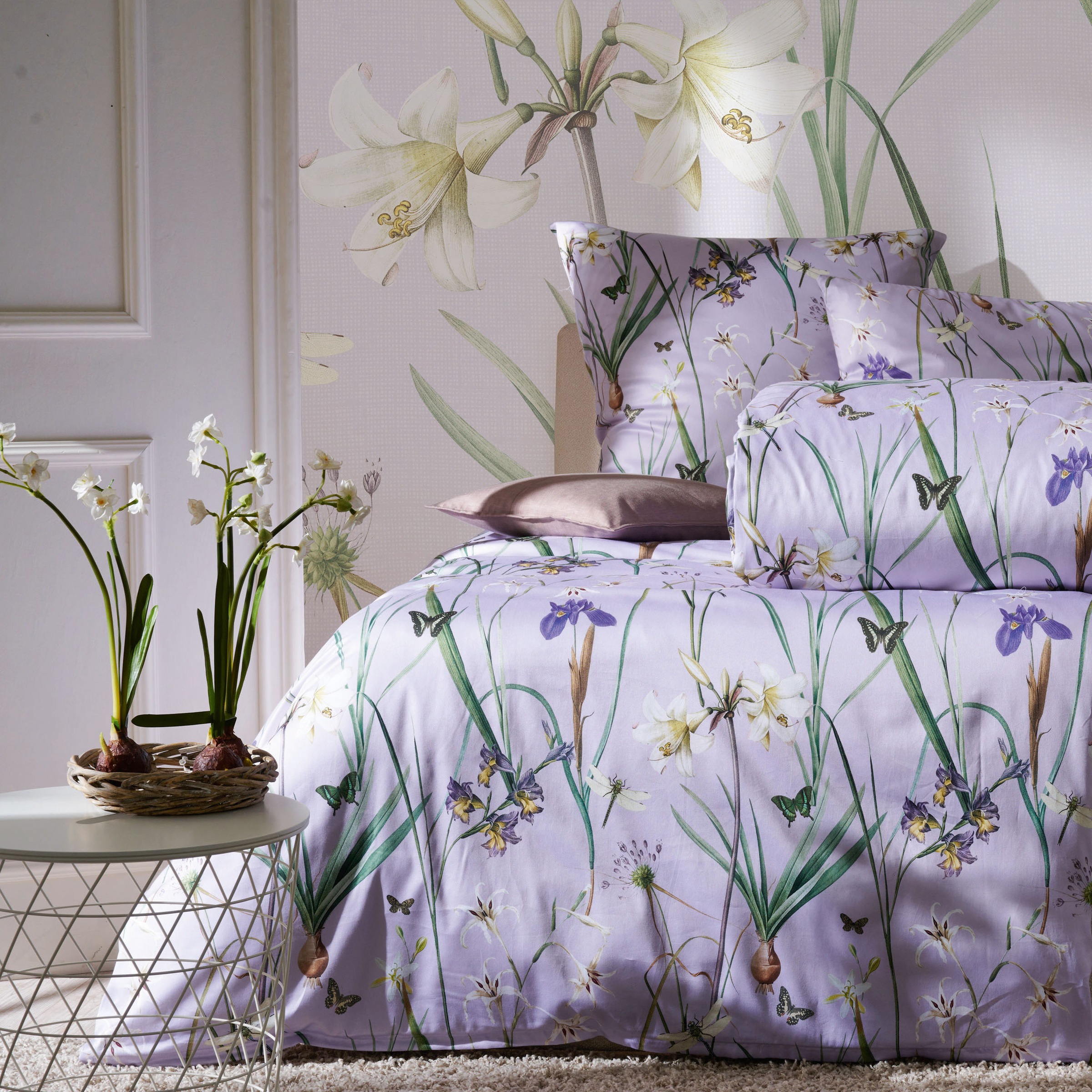 APELT Bettwäsche »Milly Gots«, modisches Blumenallover