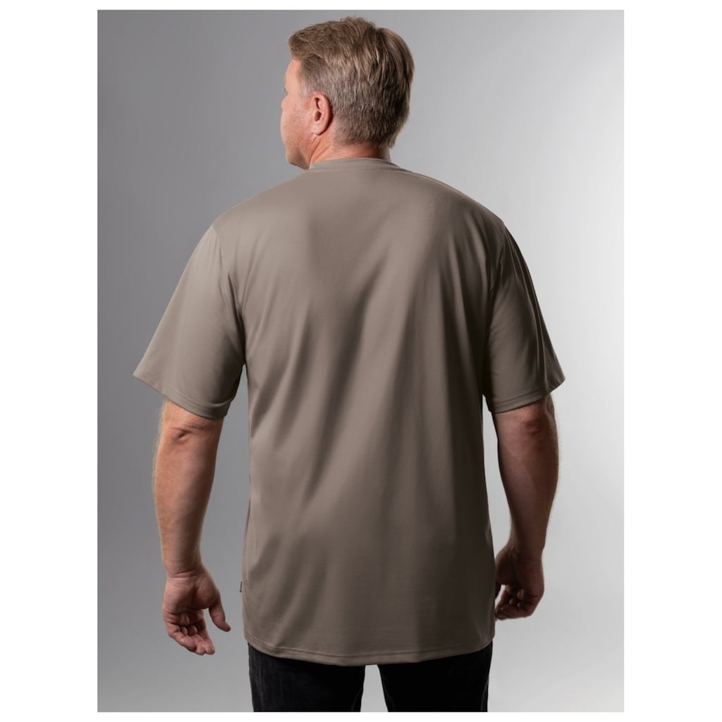 Trigema T-Shirt »TRIGEMA T-Shirt mit großem Hirsch-Print«, (1 tlg.)