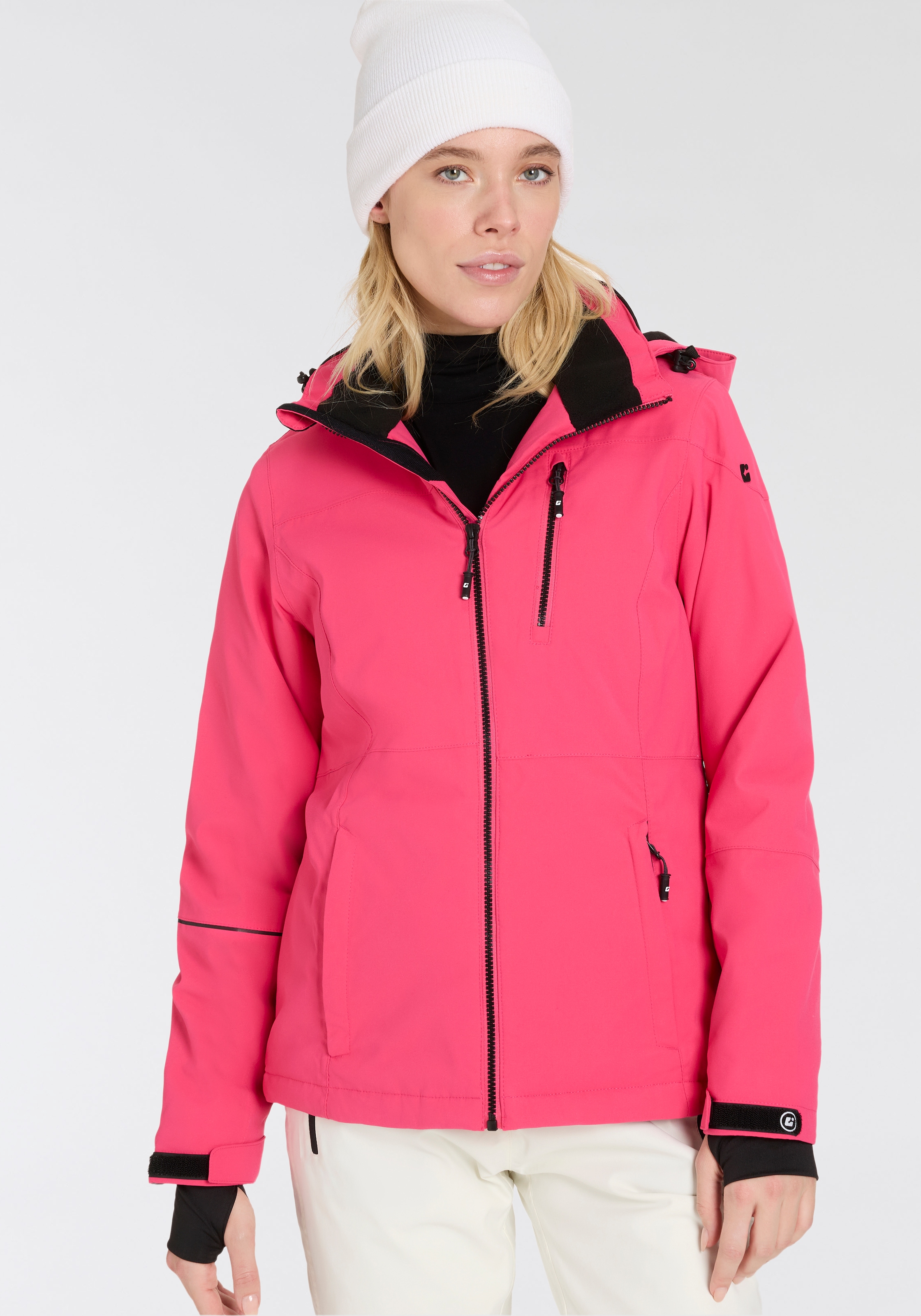 Winterjacke »KSW 438 WMN SKI JCKT«, mit Kapuze