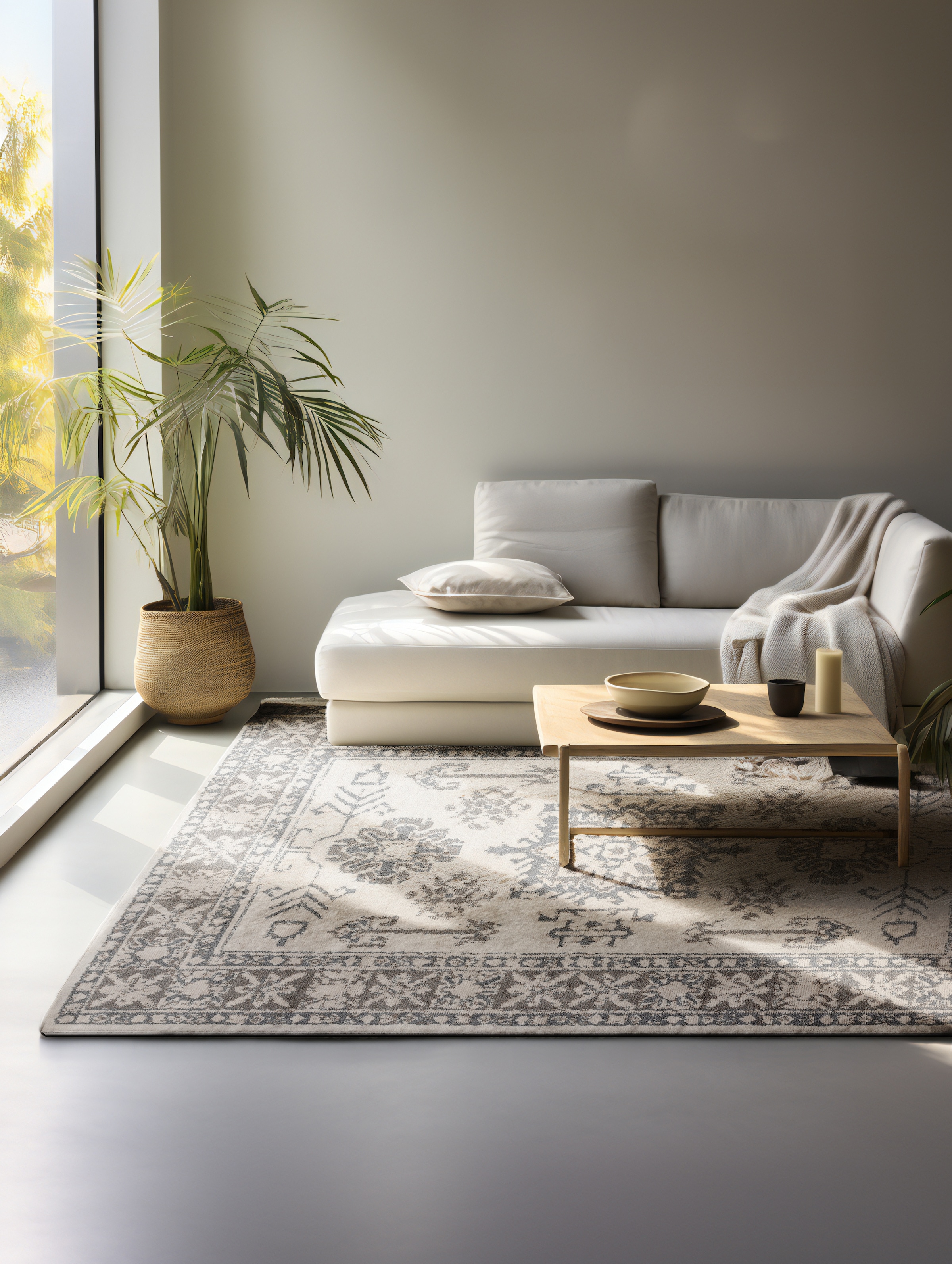 HANSE Home Teppich »Flöde«, rechteckig, 8 mm Höhe, Orient Optik, strapazierfähig, pflegeleicht, robust