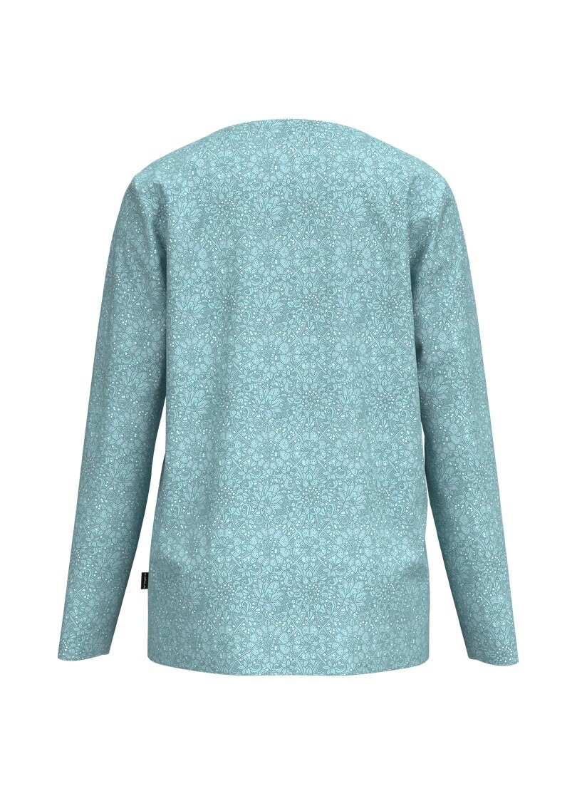 Trigema Schlafanzug »TRIGEMA Pyjama Oberteil mit Ornamentmuster« 1