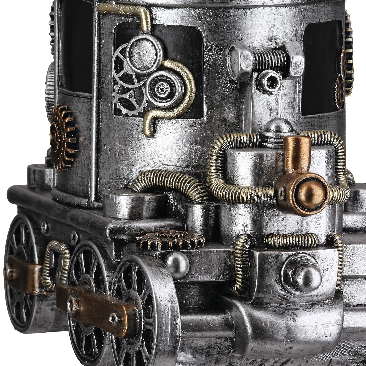GILDE Übertopf »Übertopf Lokomotive Steampunk Engine planter«