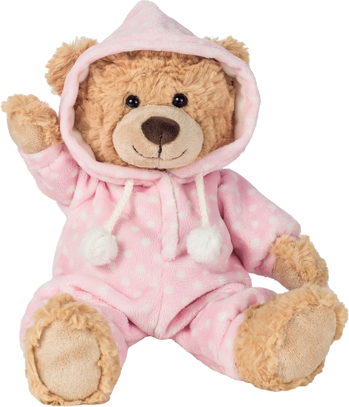 Teddy Hermann® Kuscheltier »Schlafanzugbär rosa 30 cm«