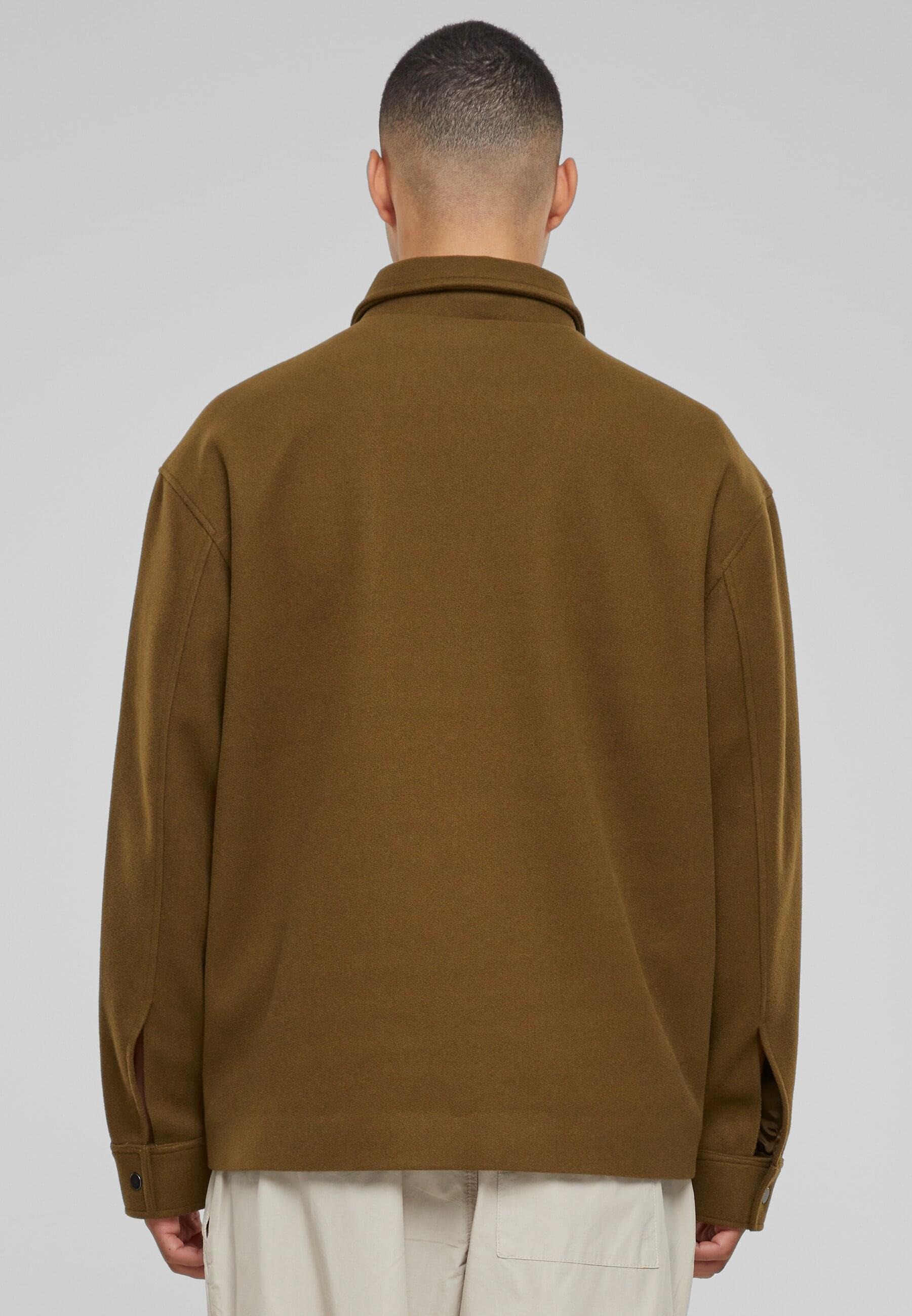 URBAN CLASSICS Allwetterjacke »Urban Classics Herren Basic Blouson Jacket« 1 Stk. tlg. ohne Kapuze