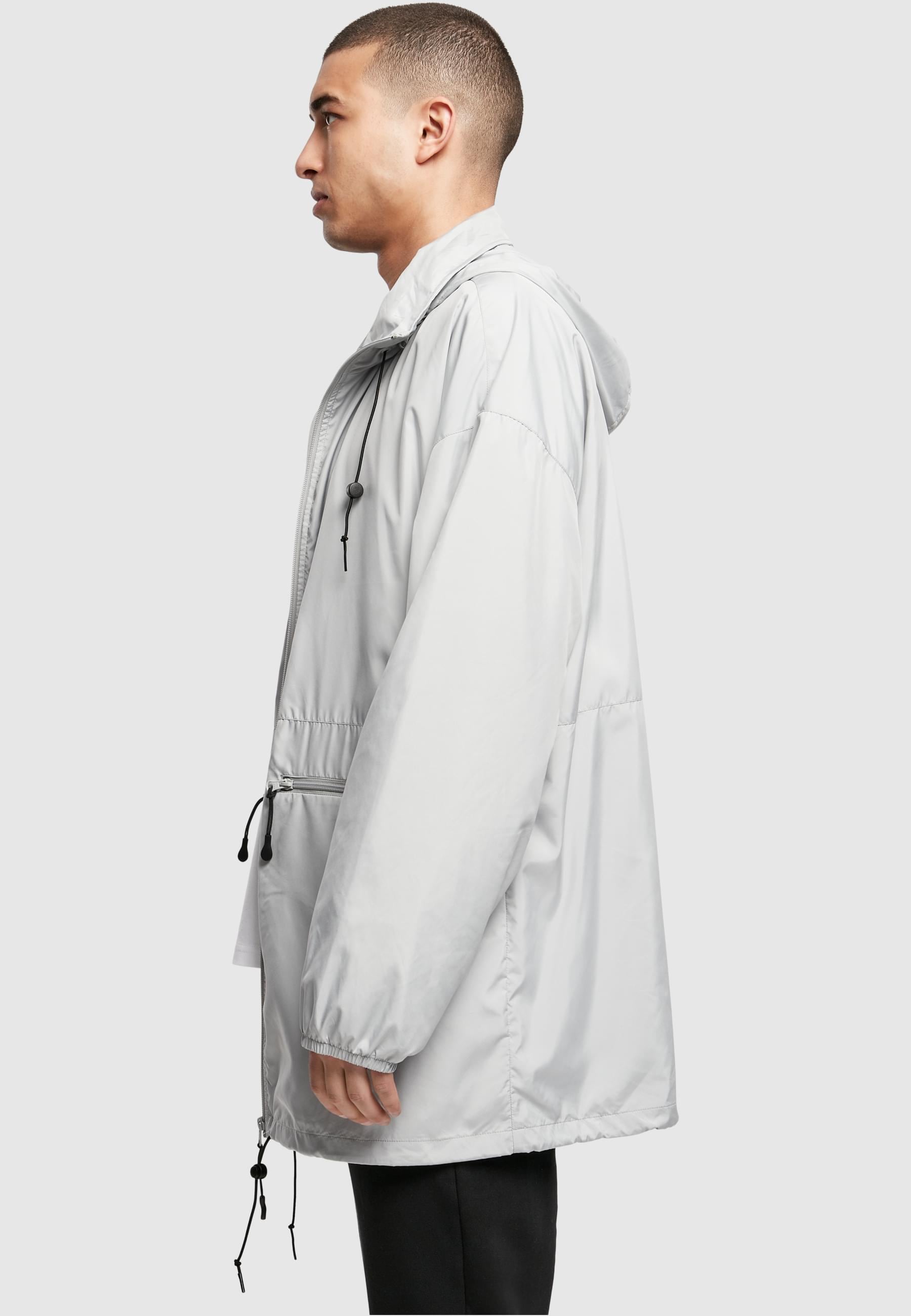 URBAN CLASSICS Allwetterjacke »Urban Classics Herren Oversized Track Jacket«, (1 St.), ohne Kapuze