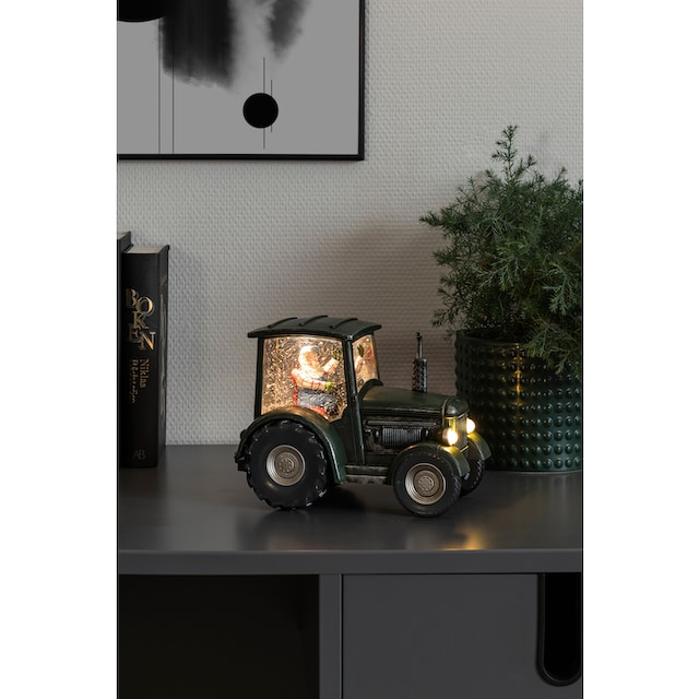 KONSTSMIDE LED Dekolicht »Weihnachtsdeko«, 3 flammig-flammig, LED Traktor  mit altem Mann, für den Innenbereich, wassergefüllt bestellen | BAUR