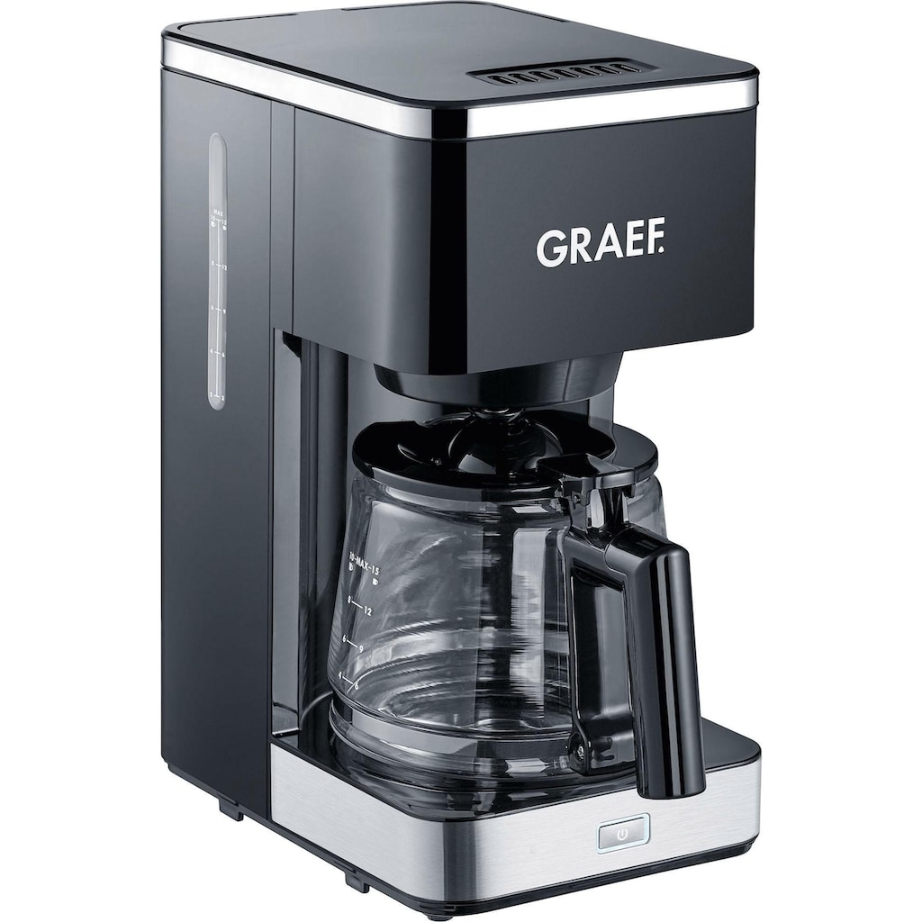 Graef Filterkaffeemaschine »FK 402«, 1,25 l Kaffeekanne, Korbfilter, 1x4