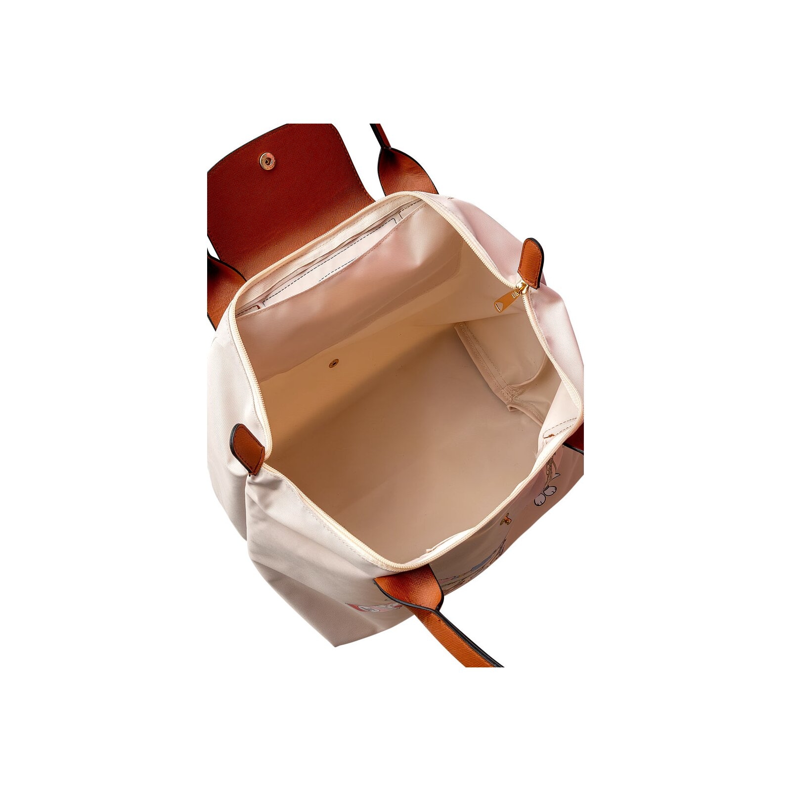 DOGO Handtasche »Fontana Shopper-Tasche On The Roofs Damen Schultertasche« Handgefertigt