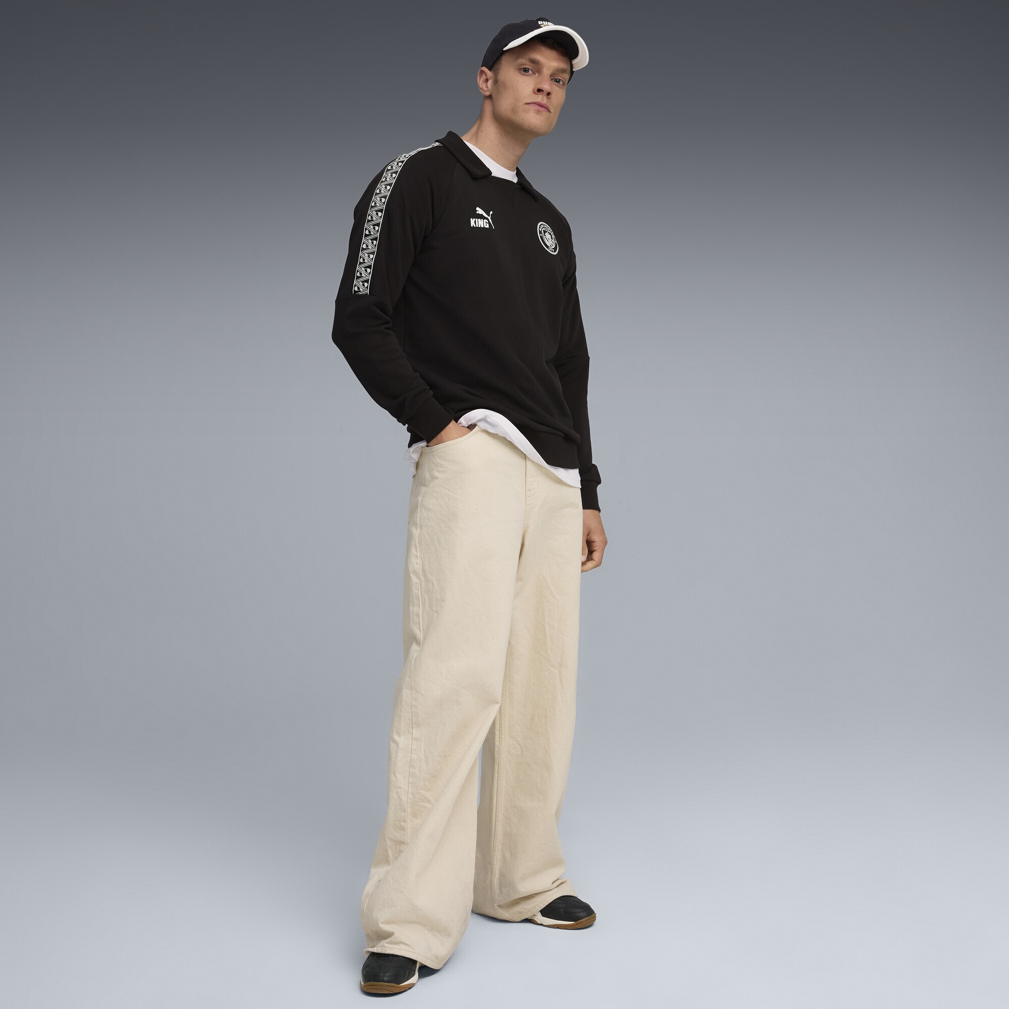 PUMA Sweatshirt »Manchester City KING Drill Top Herren«