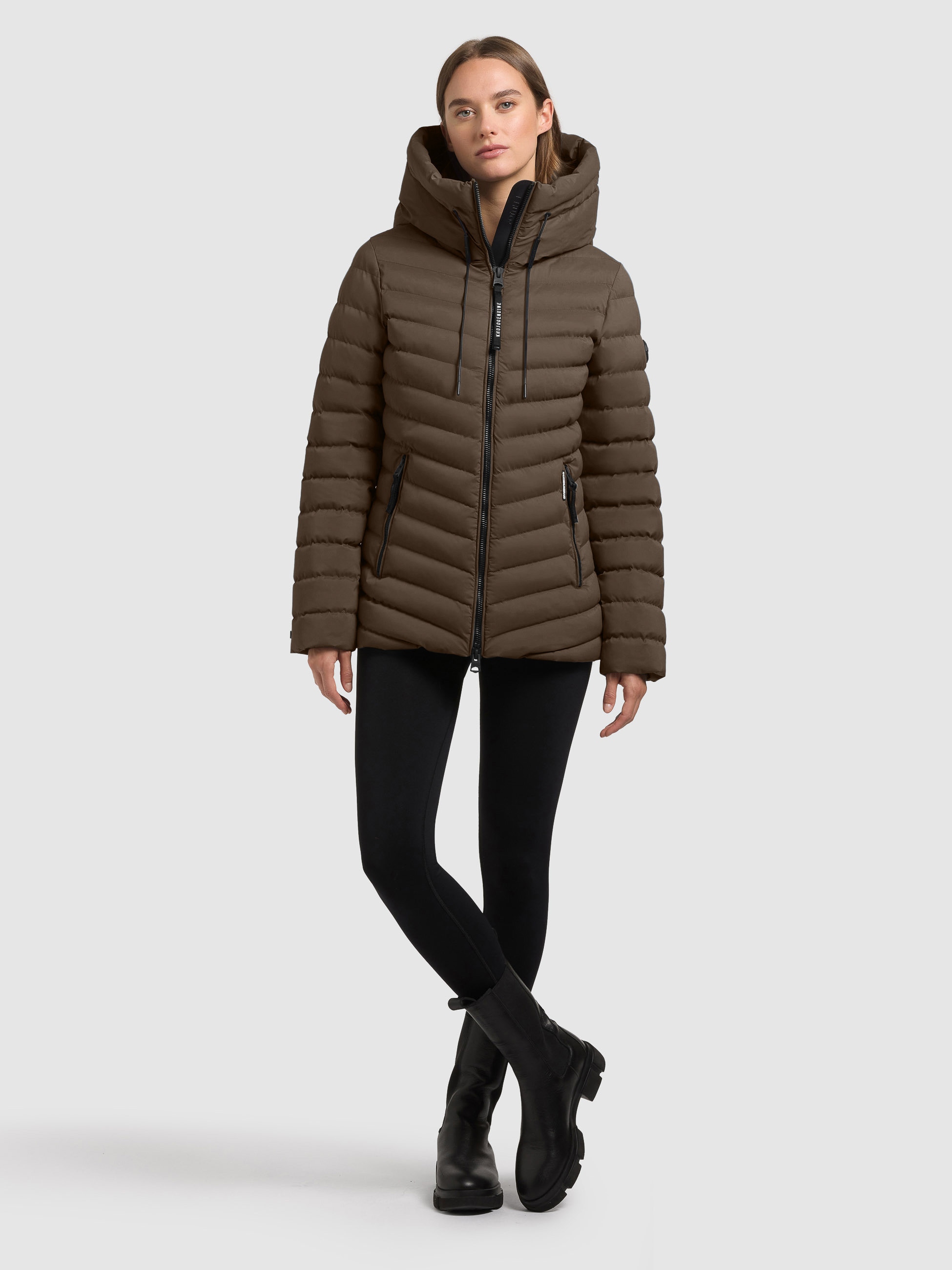 khujo Steppjacke "PACE2" mit Kapuze günstig online kaufen