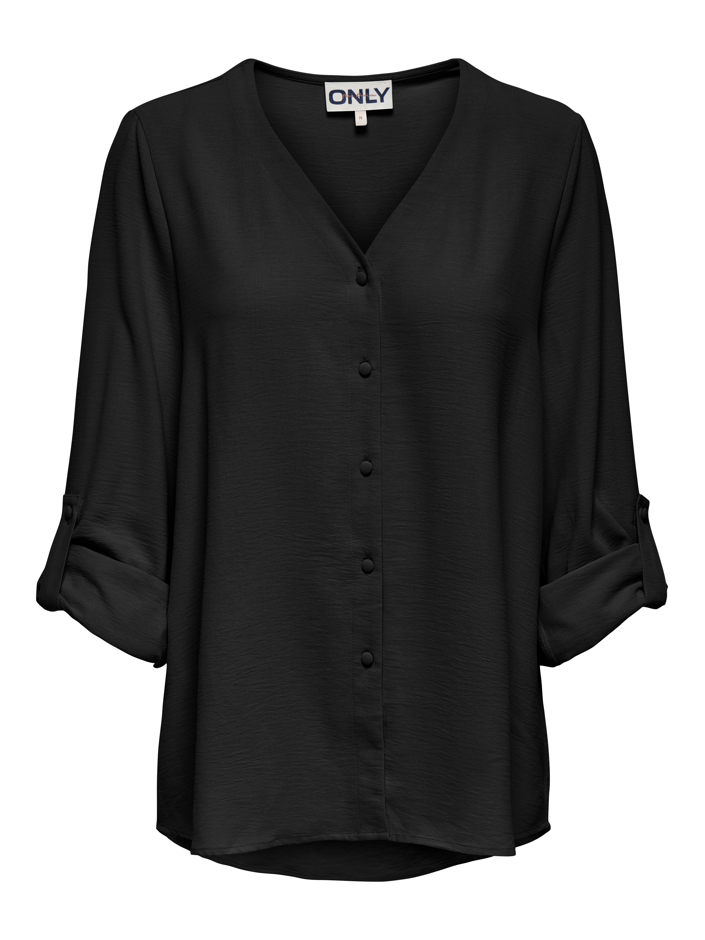 ONLY Shirtbluse "ONLJANA METTE V-NECK LS SHIRT NOOS WVN" günstig online kaufen
