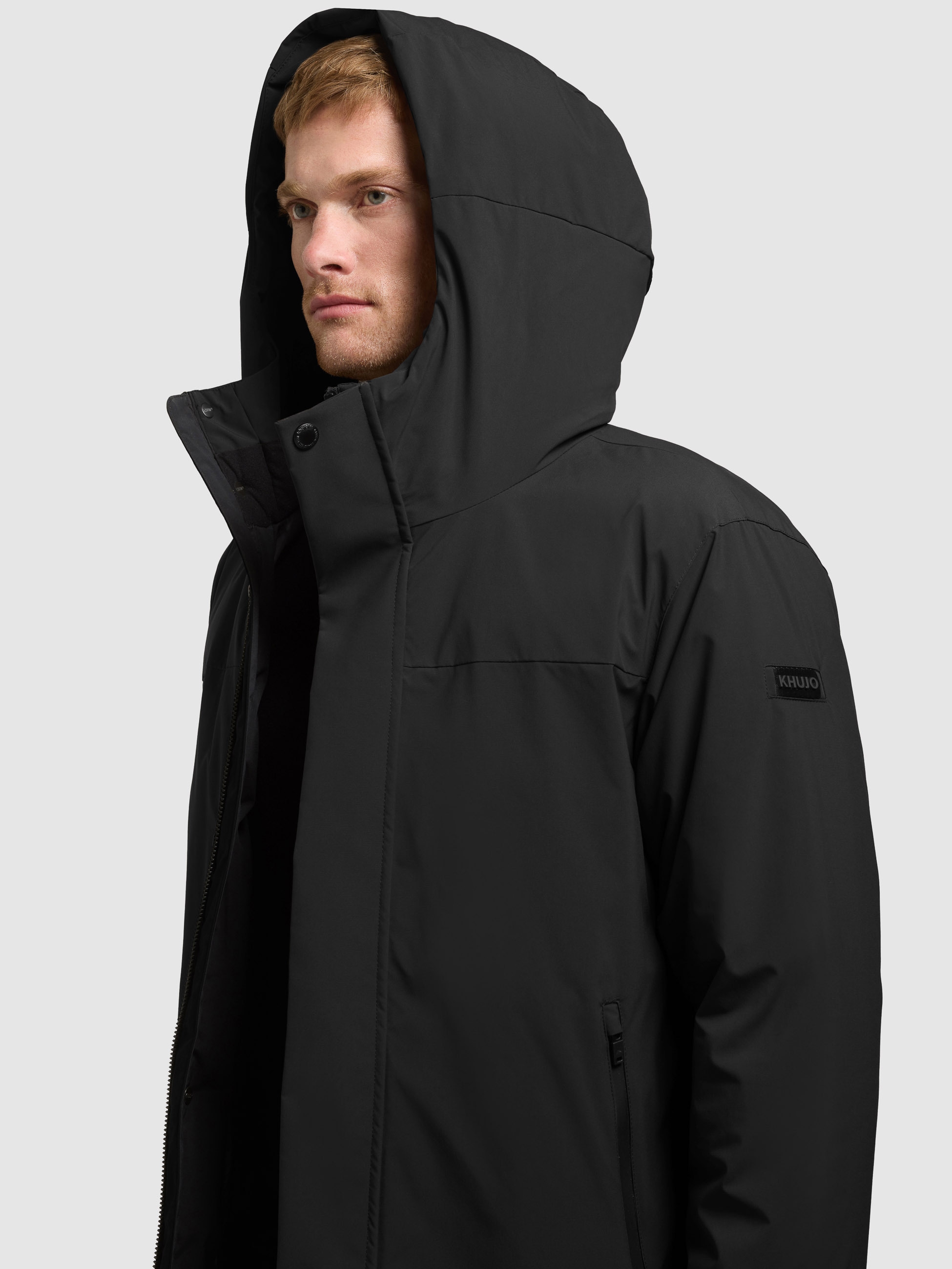 khujo Winterjacke »DEHL« mit Kapuze