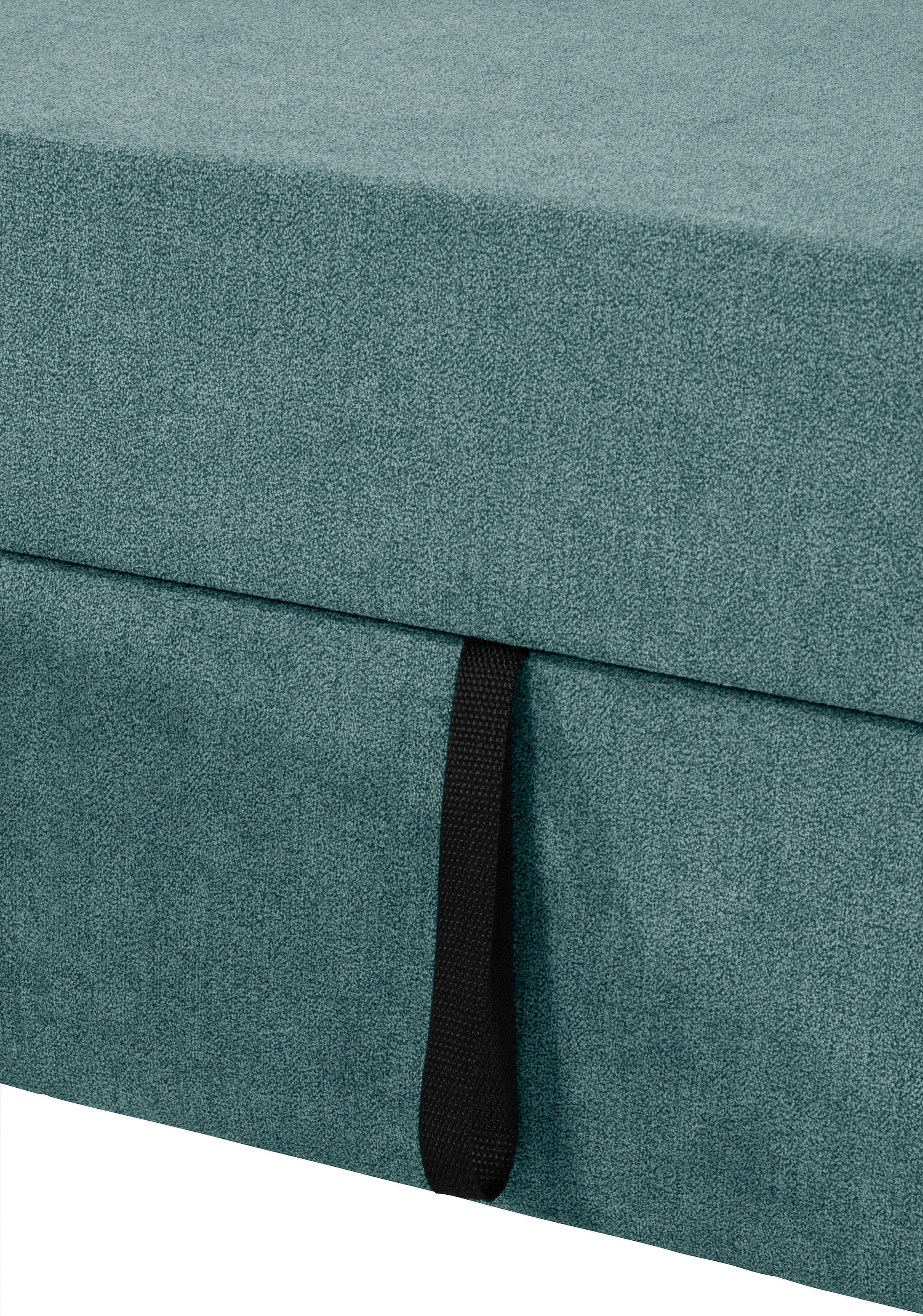 DOMO collection Ecksofa »Sarafina zeitlos und komfortabel, optional mit Federkern, L-Form«, wahlweise mit Bettfunktion