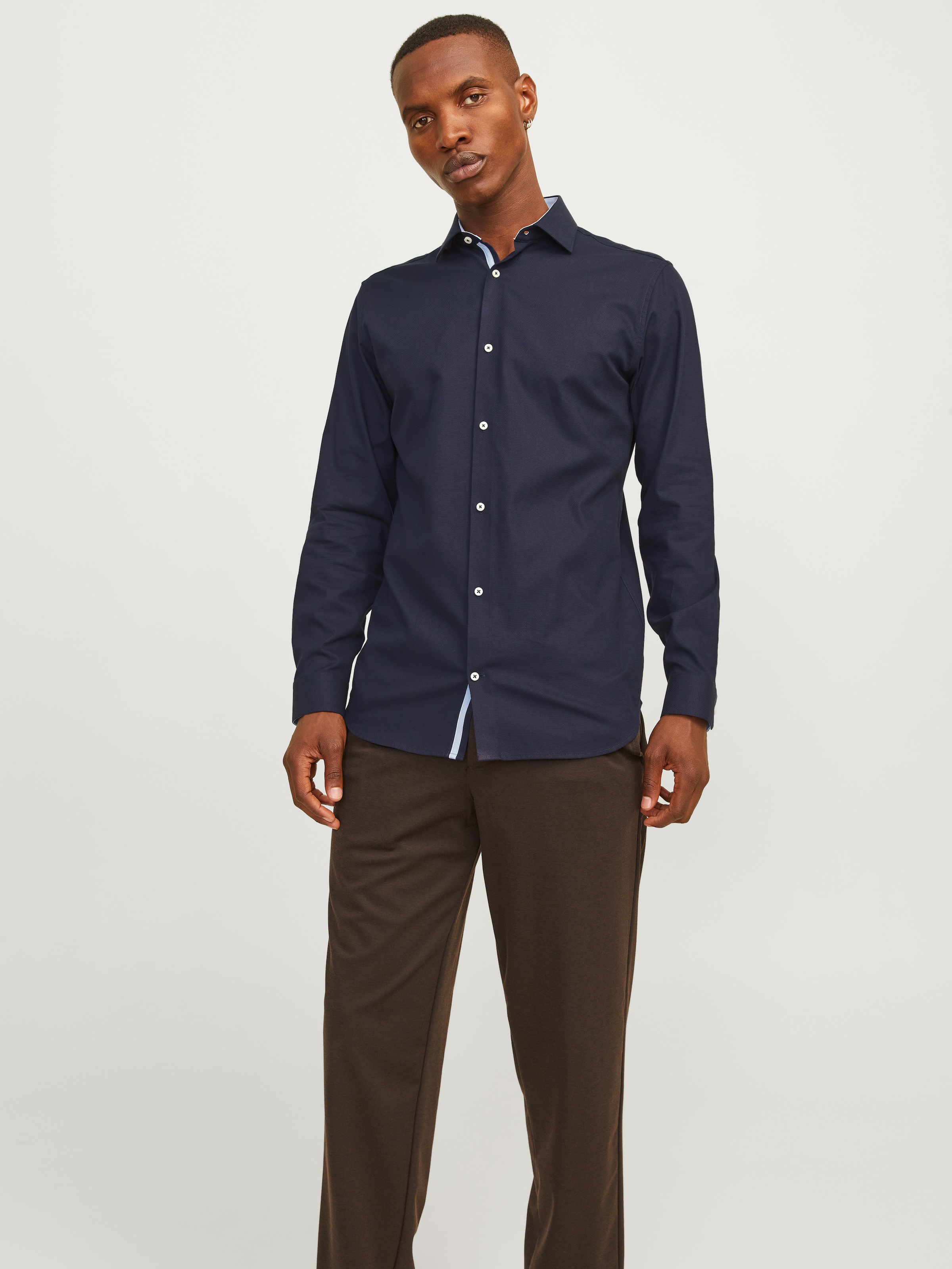 Jack & Jones Langarmhemd »JPRBLAPARKER DETAIL L/S SHIRT NOOS«