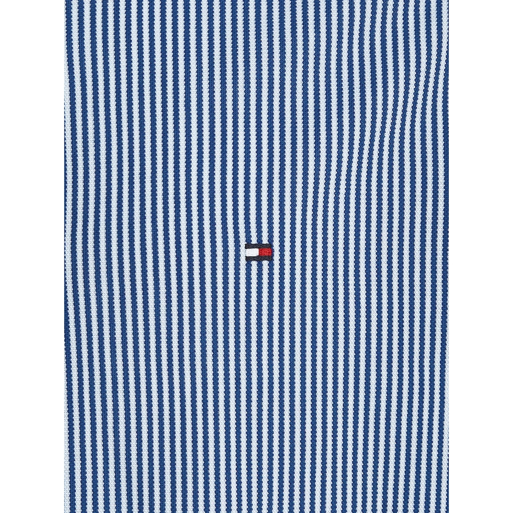 Tommy Hilfiger Langarmhemd »1985 KNIT STRIPE SF SHIRT«, ist körpernah geschnitten