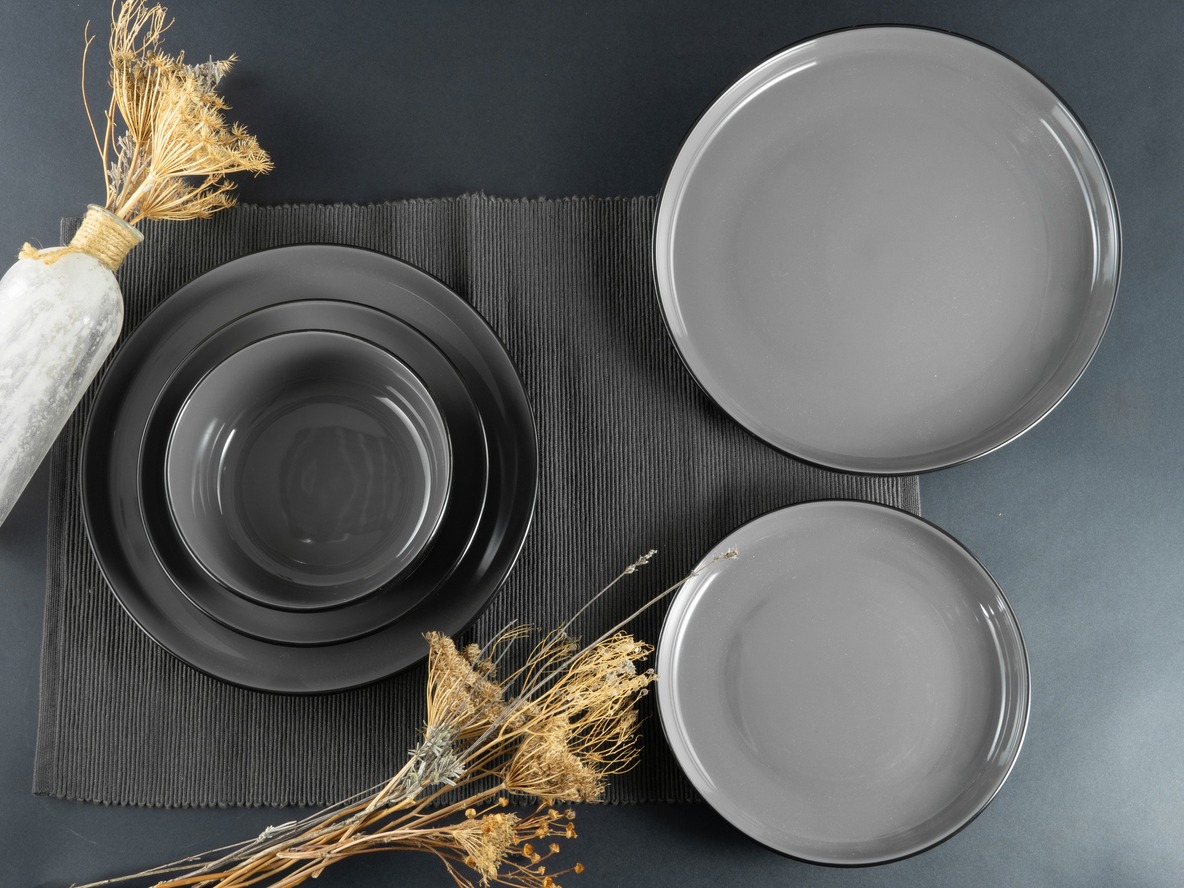 my home Tafelservice "modernes Geschirr-Set, Service Östra Greda" hohe Halt günstig online kaufen