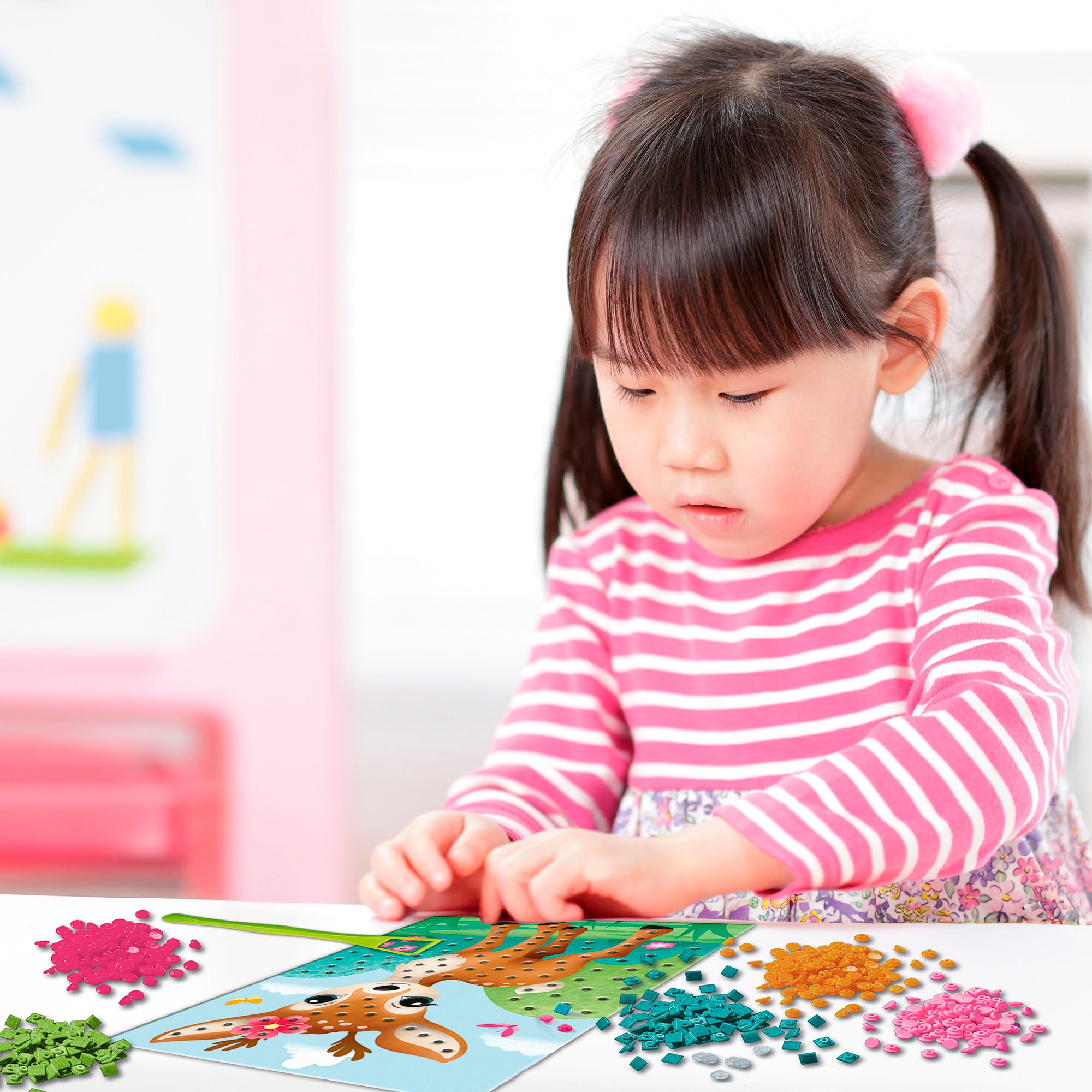 Ravensburger Kreativset »BeCreative Midi, Bastelset DIY Mosaik Mein Bambi«, Made in Europe