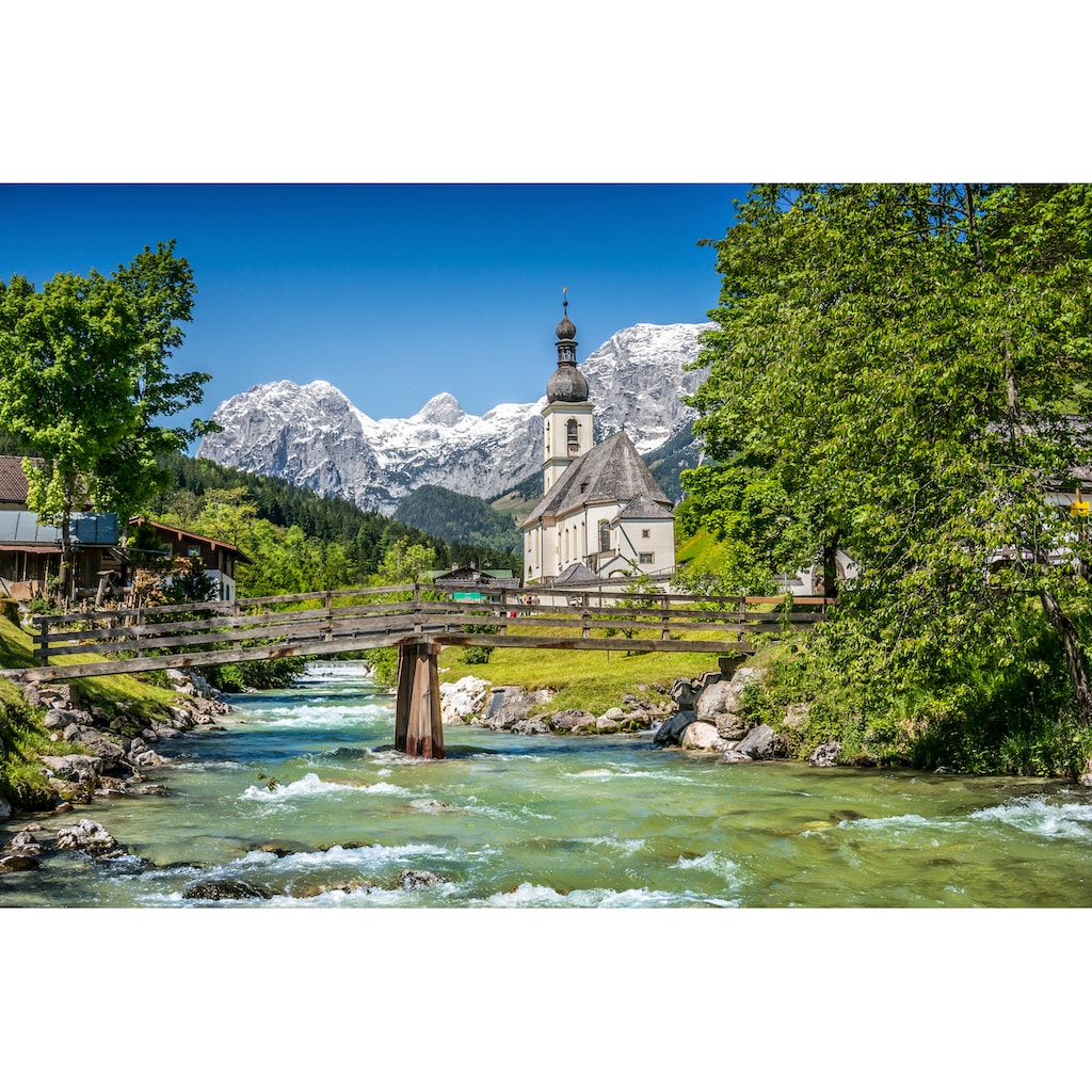 Papermoon Fototapete »Bavarian Alps«