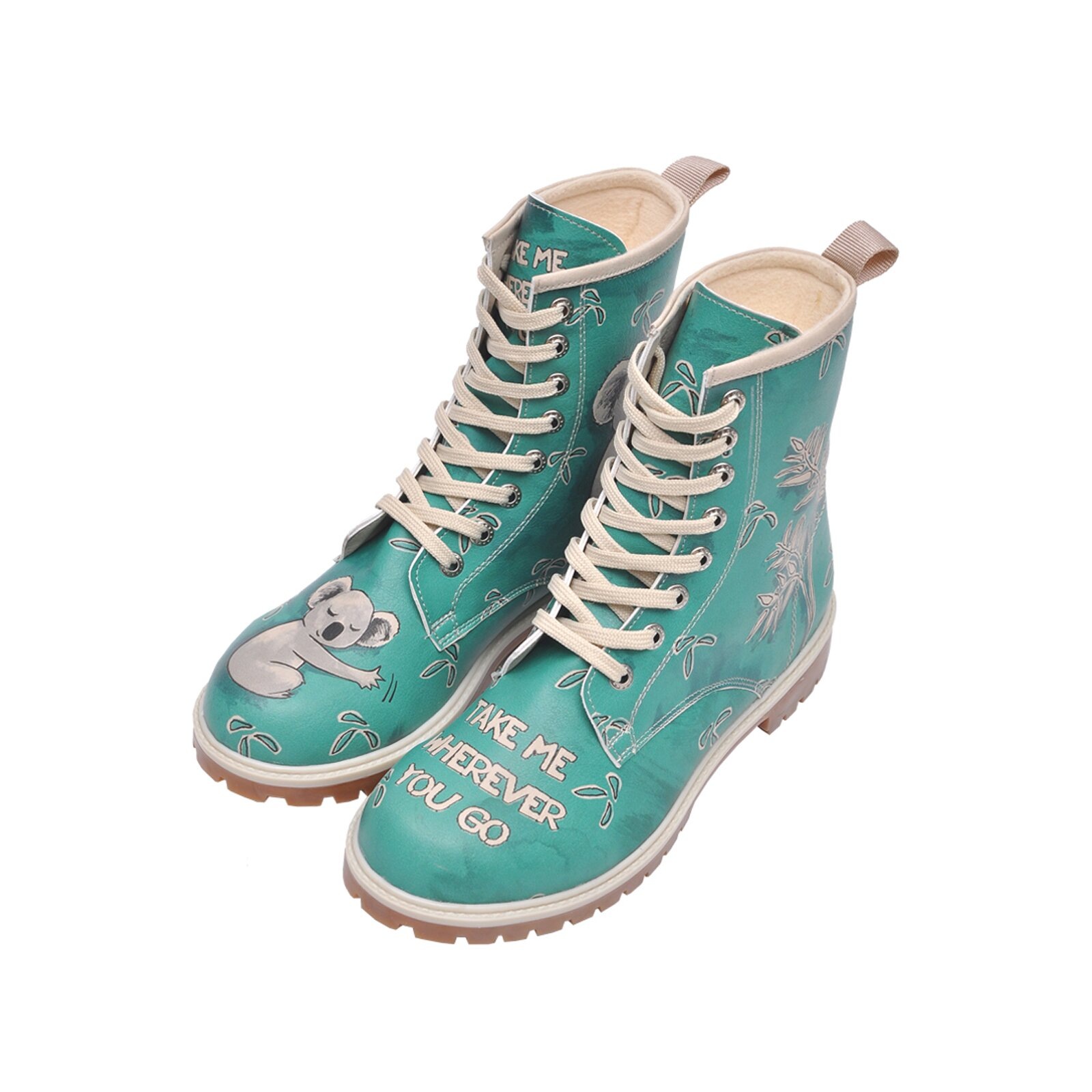 DOGO Schnürboots "Boots Koala Damen Boots / Female", Vegan günstig online kaufen
