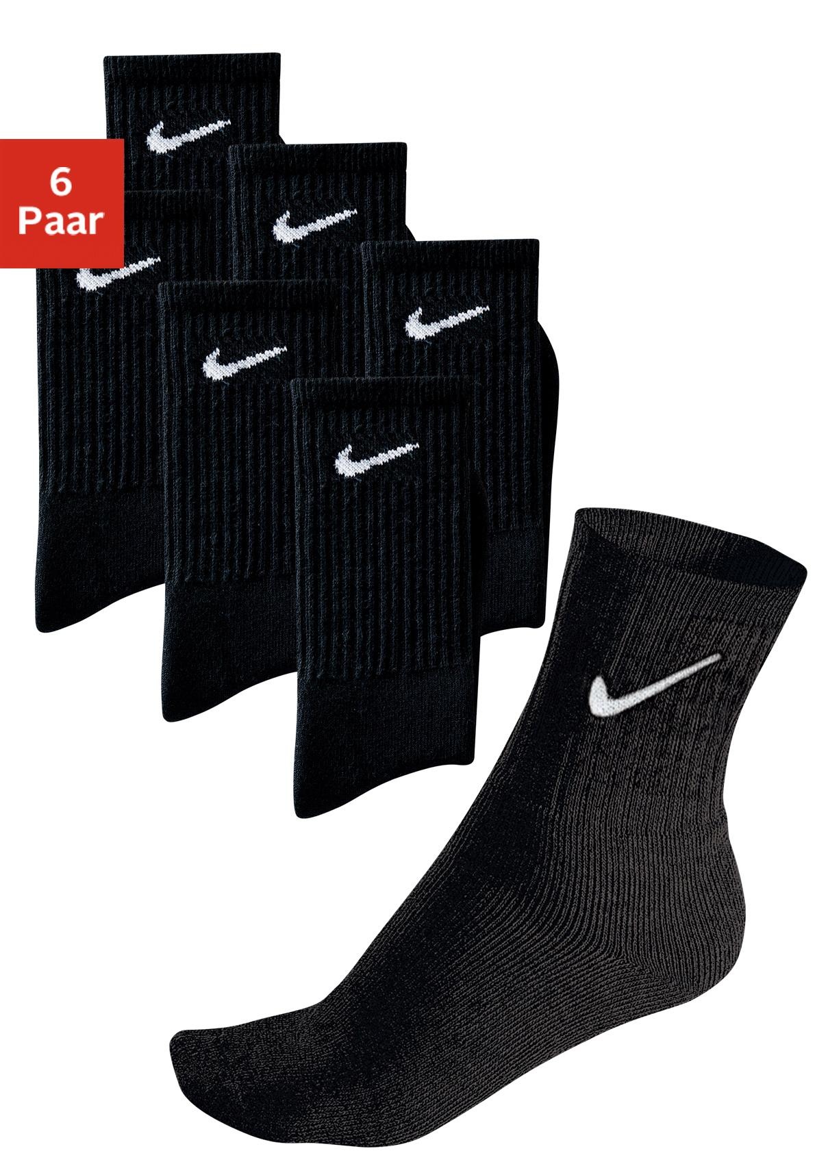 Nike Sportsocken 6 Paar tlg. mit Fußfrottee günstig online kaufen